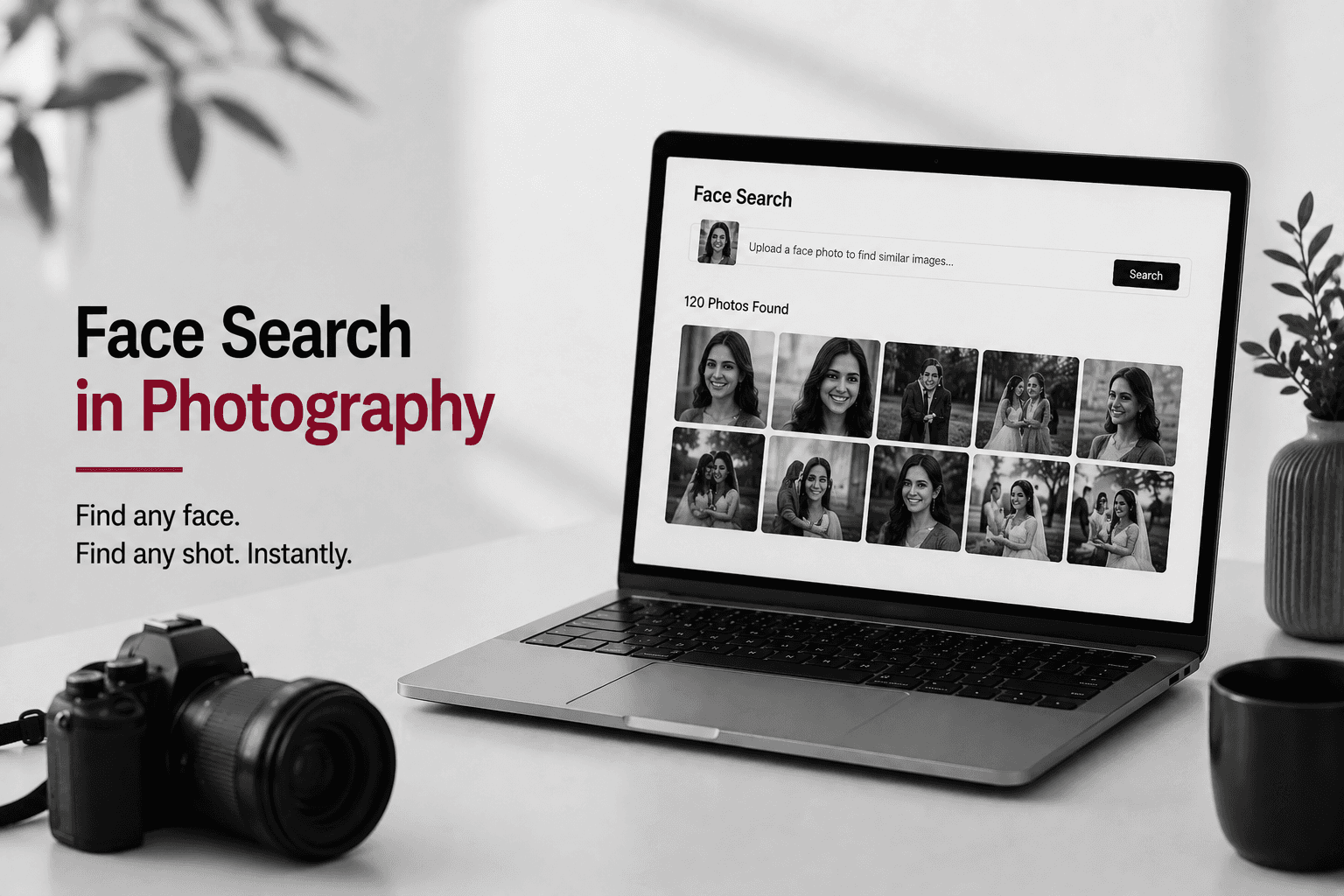 Face Search in Photography through AI Facial Recognition