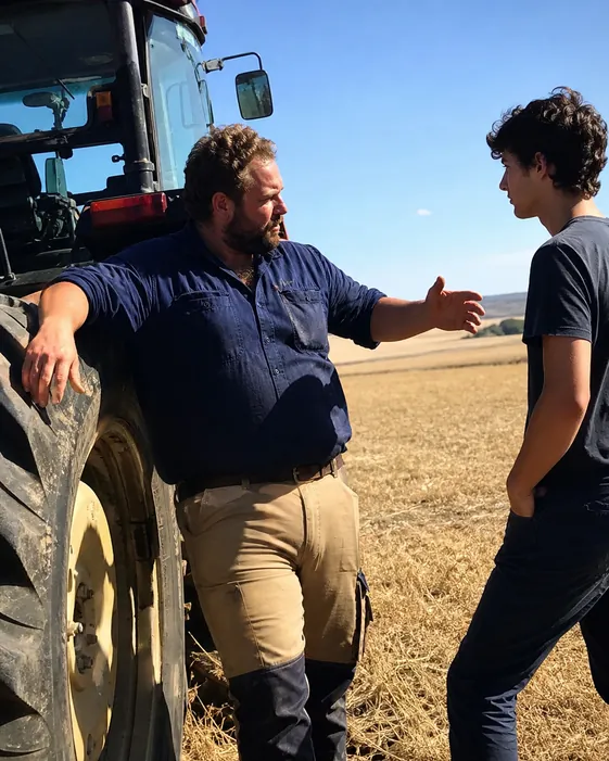 Farmers happy that they got an agricultural business loan