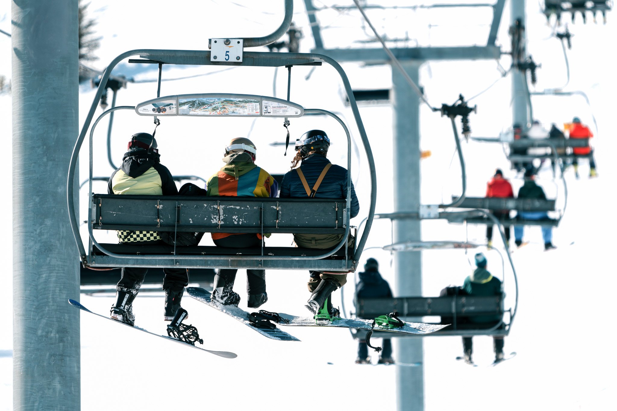 Imagery Showing off the X Games 2025 in Aspen