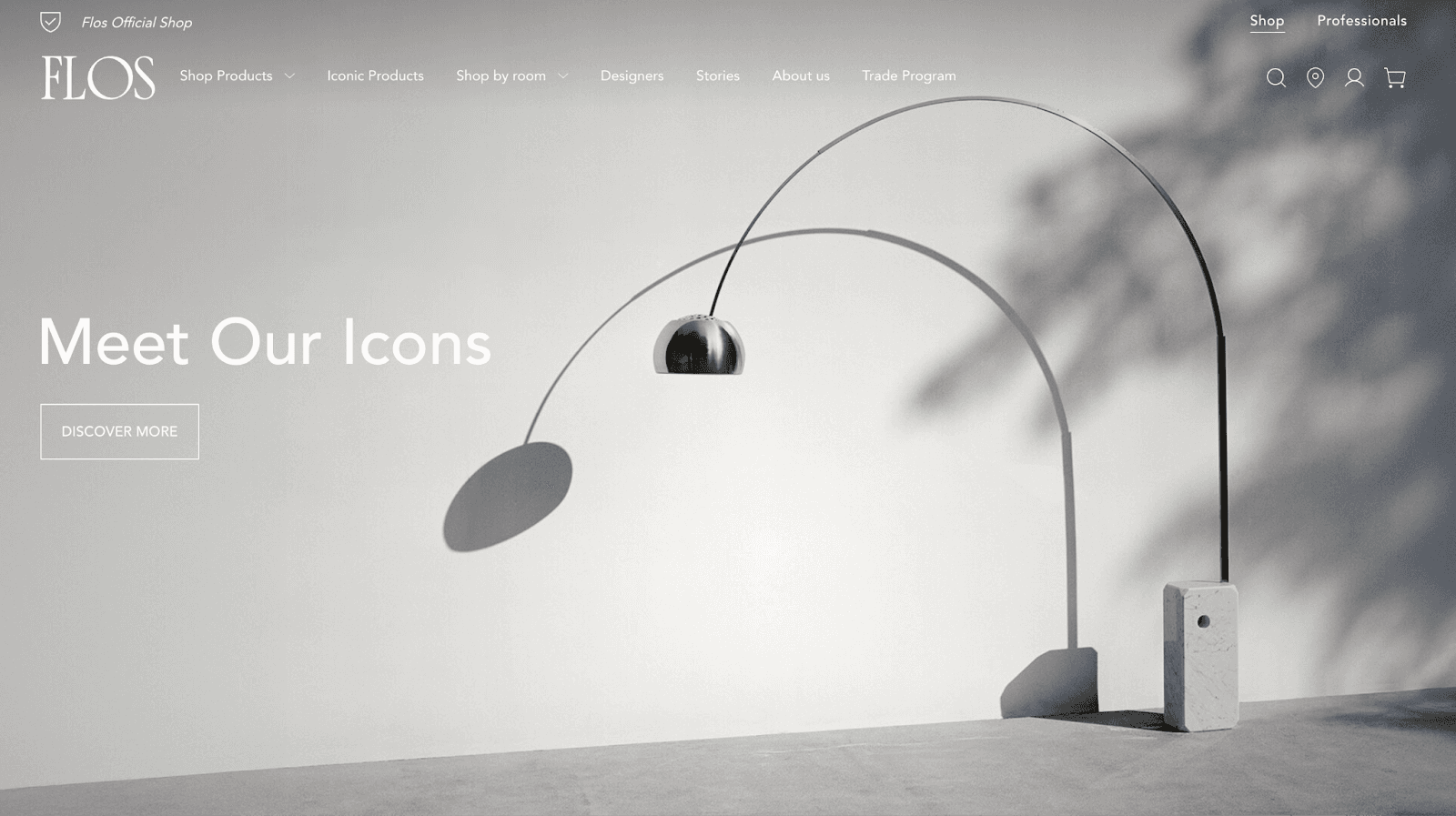 Flos USA Dashboard image