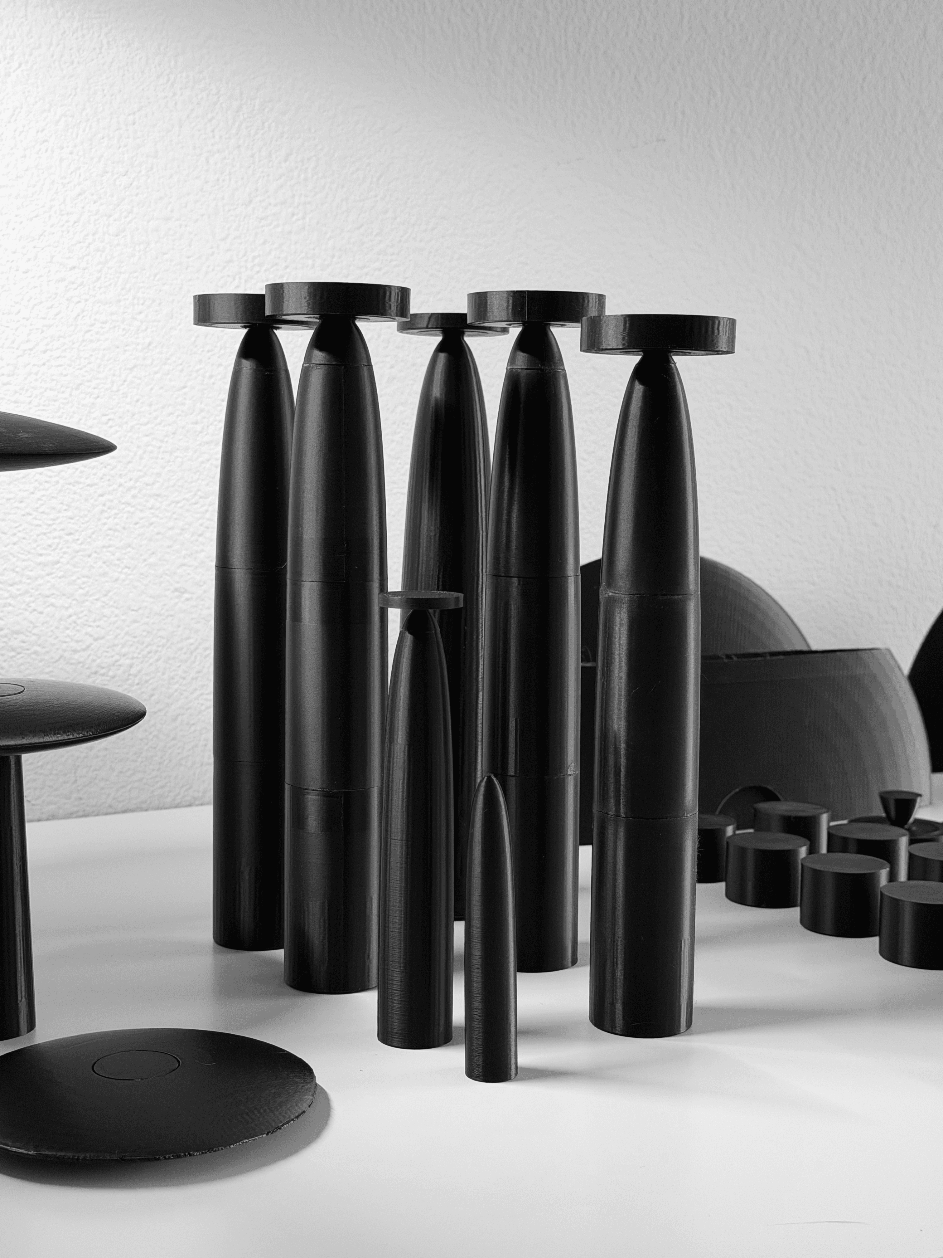 Batch.Works logo over a photo of a box of 3D printed objects