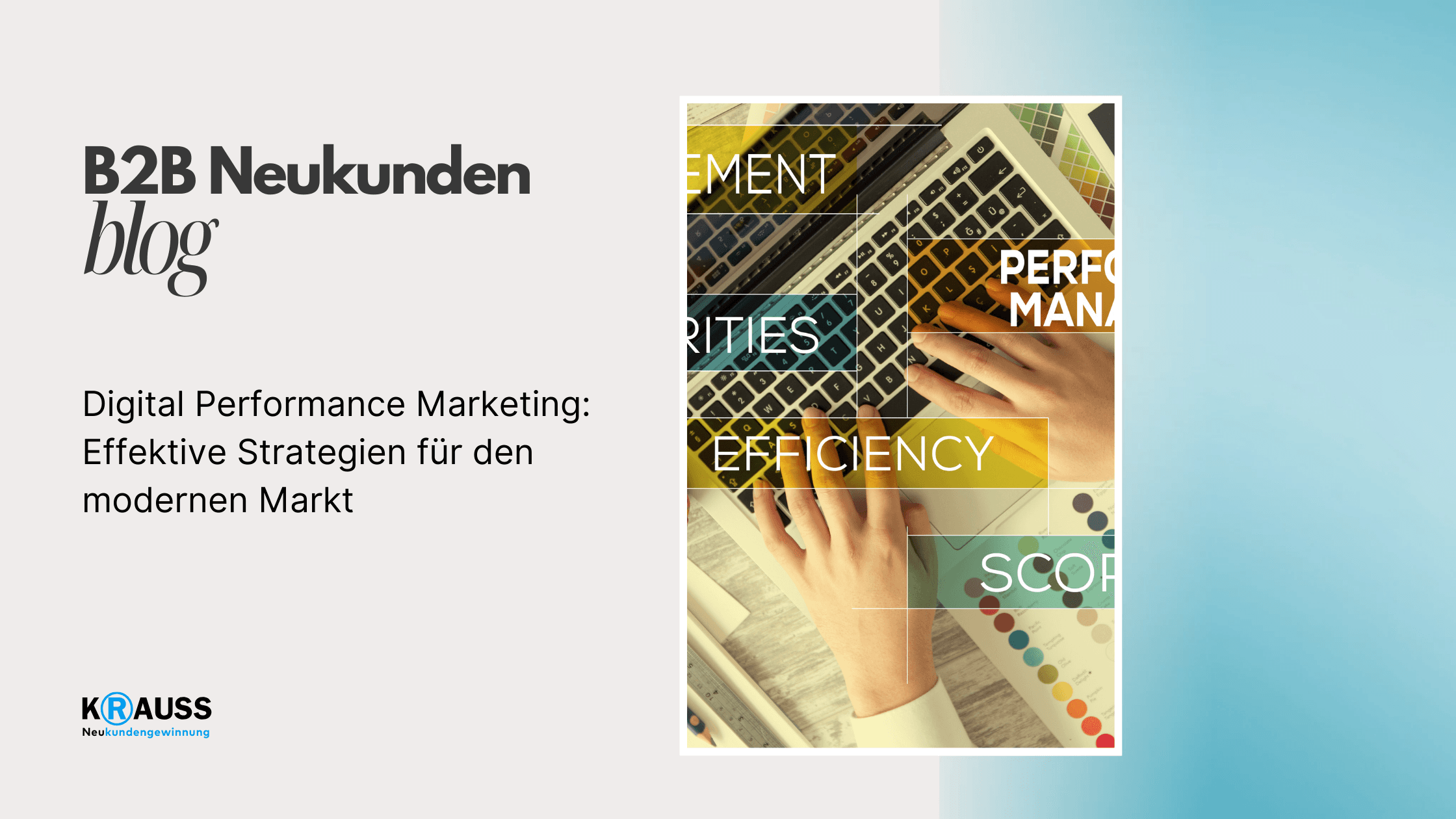 Digital Performance Marketing: Effektive Strategien für den modernen Markt