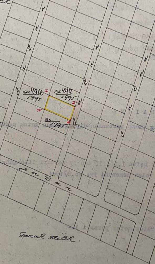 Land plot 200 m² in Bukit, Ungasan, Leasehold 26 years