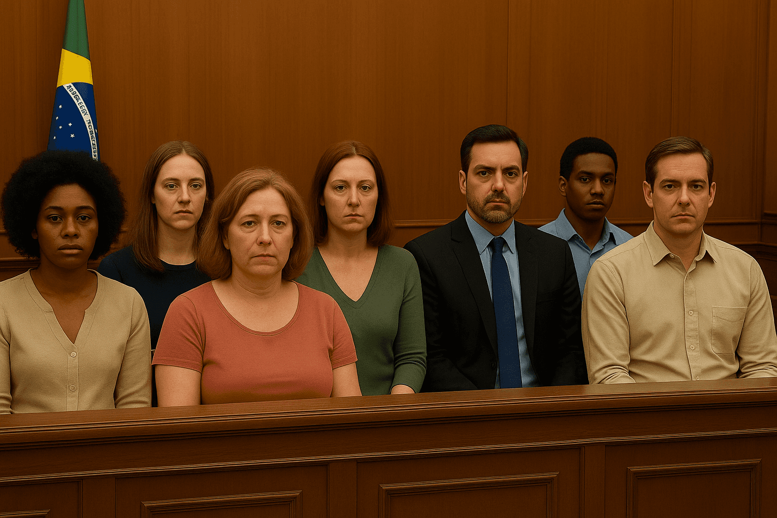 Jurados no Tribunal do Júri 