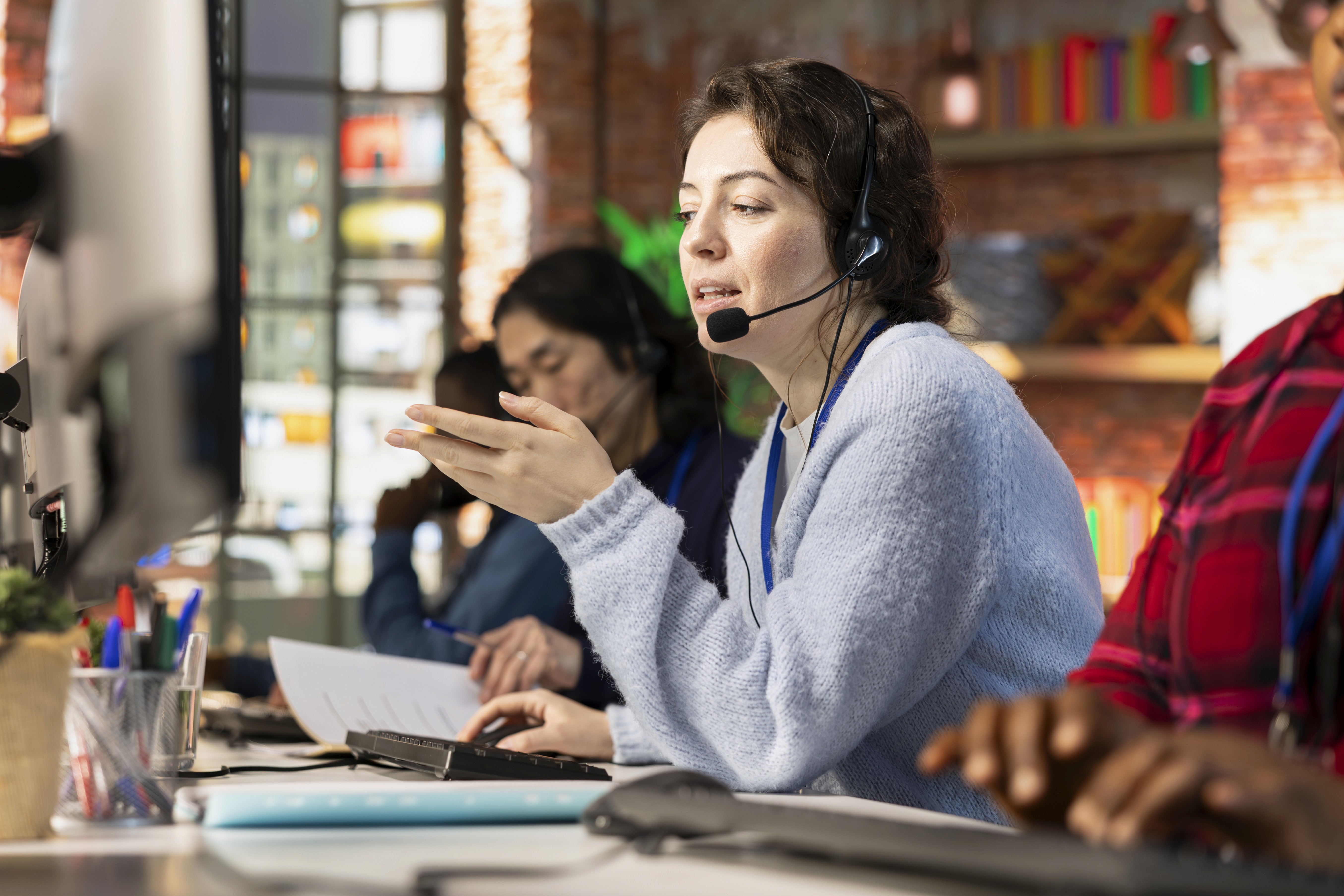 Heart model displayed alongside ultrasound image