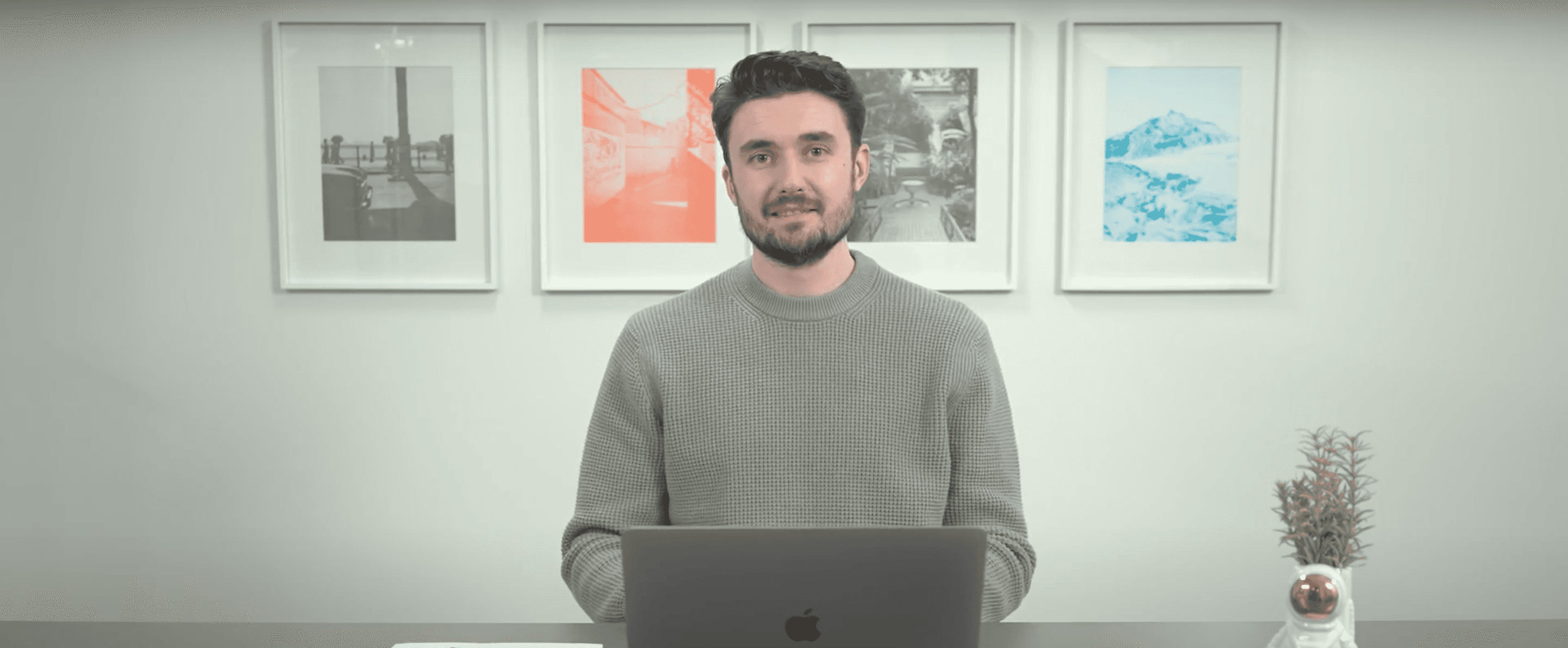 TMS software employee talking