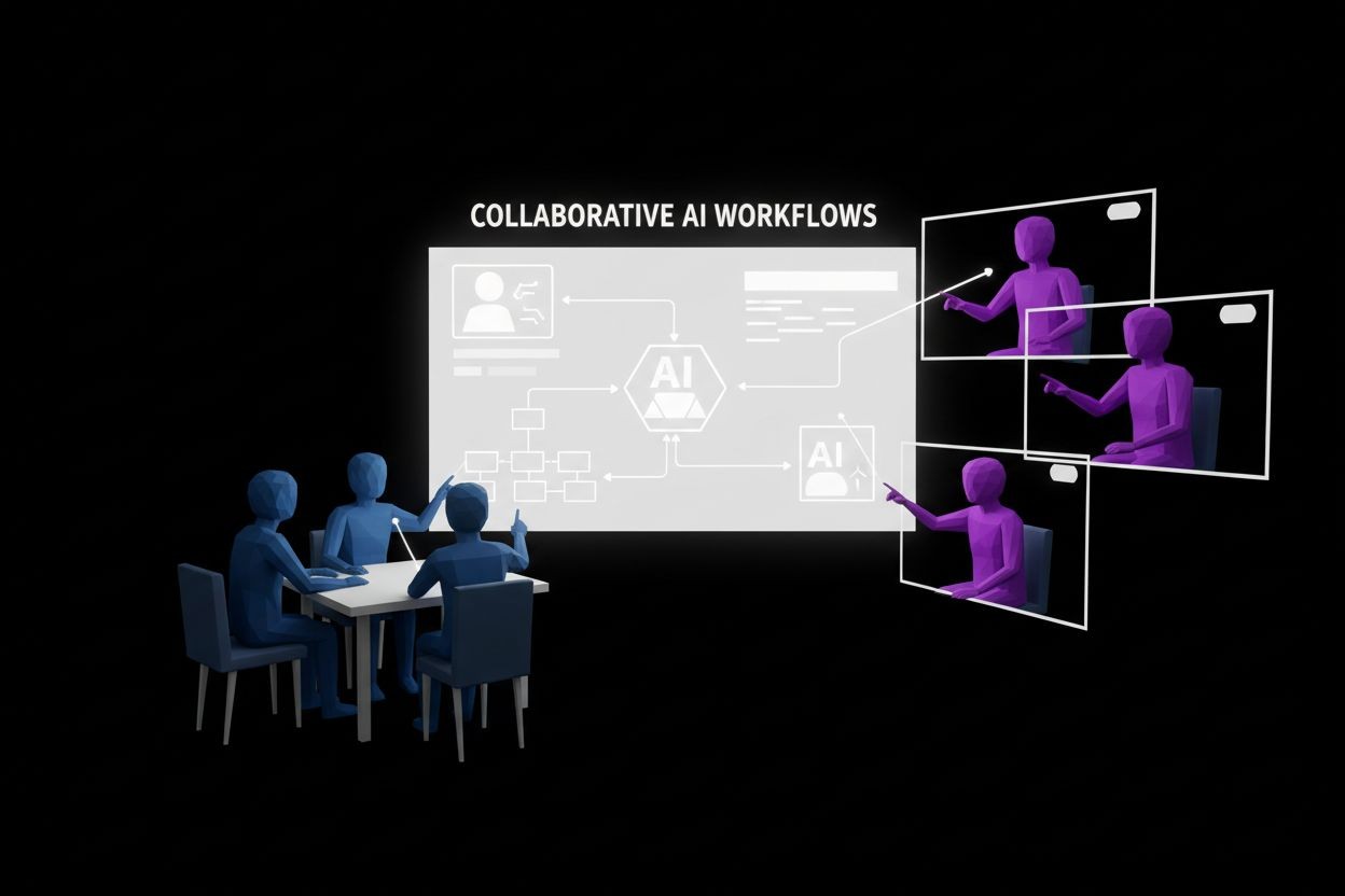 In-house and outsourced teams collaborating