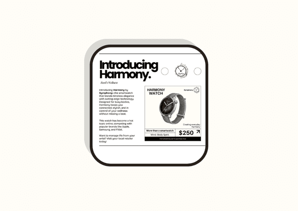 harmony smartwatch