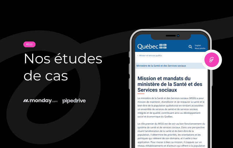 Etudes de cas client MSSS Quebec image