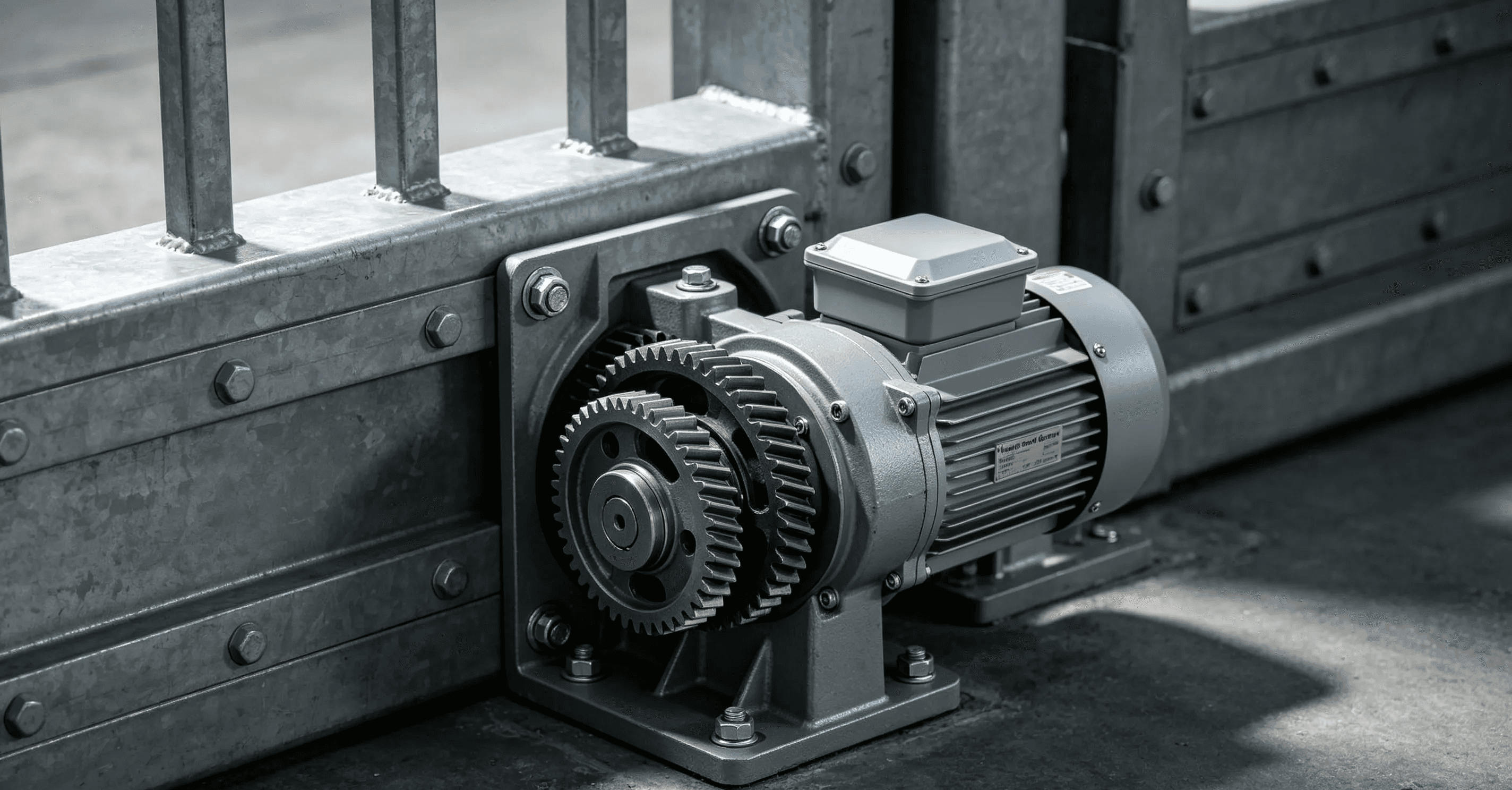 Automatic gate opener motor capacity and load matching