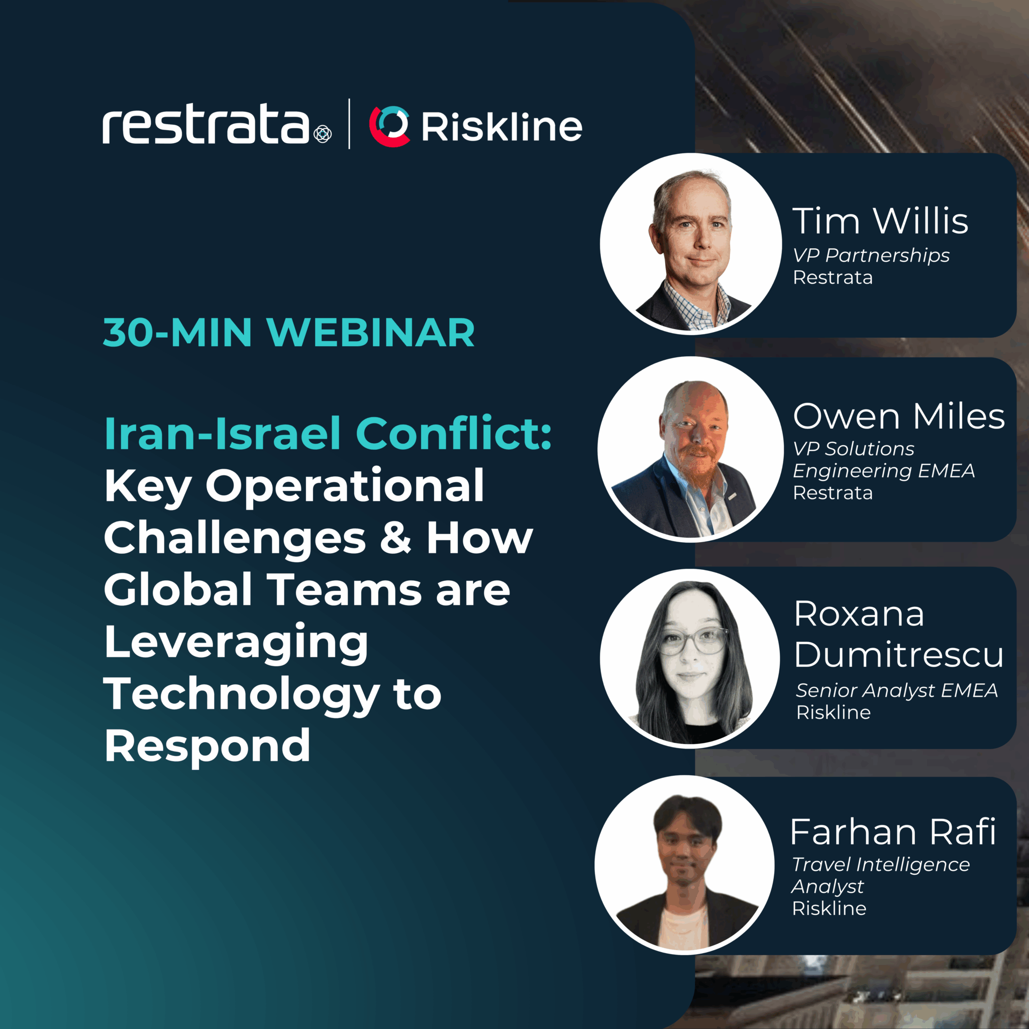 Iran-Israel Webinar