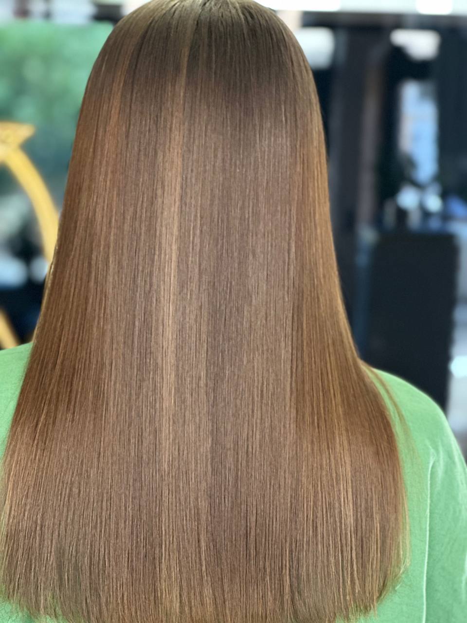 A black female model