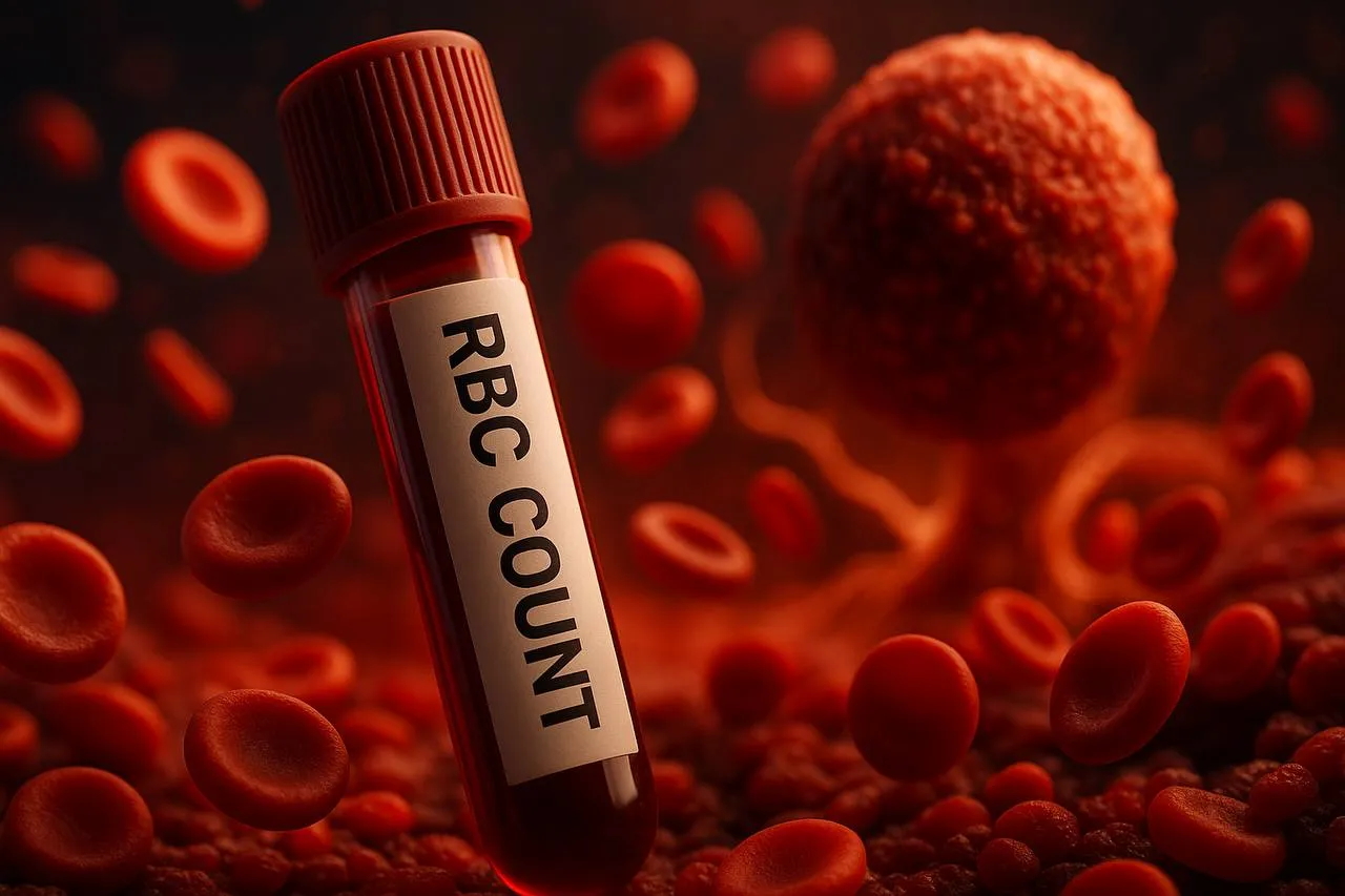 Red Blood Cell Count - 3d visualization