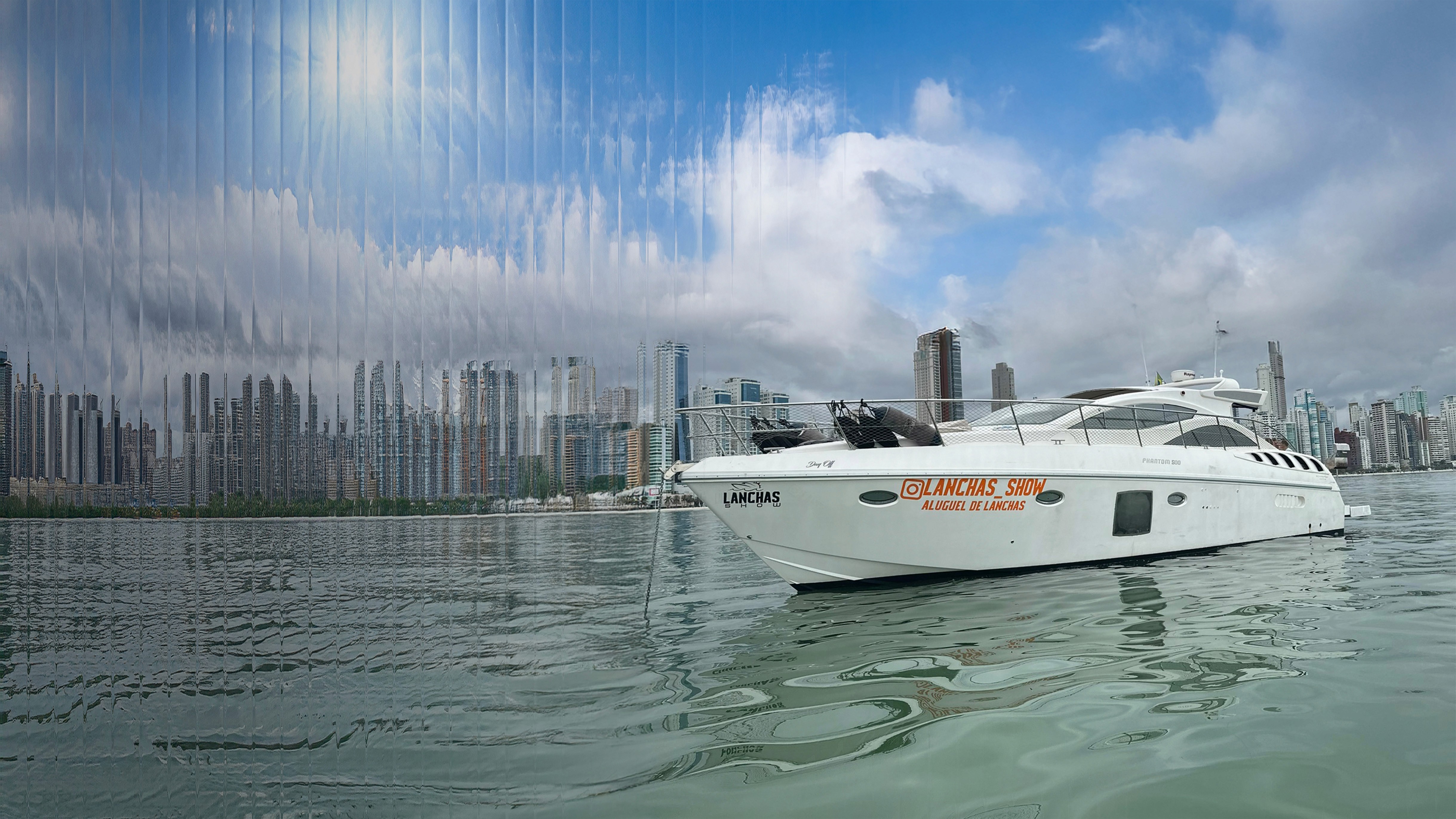 Dynamic picture of a cyclist riding downhill