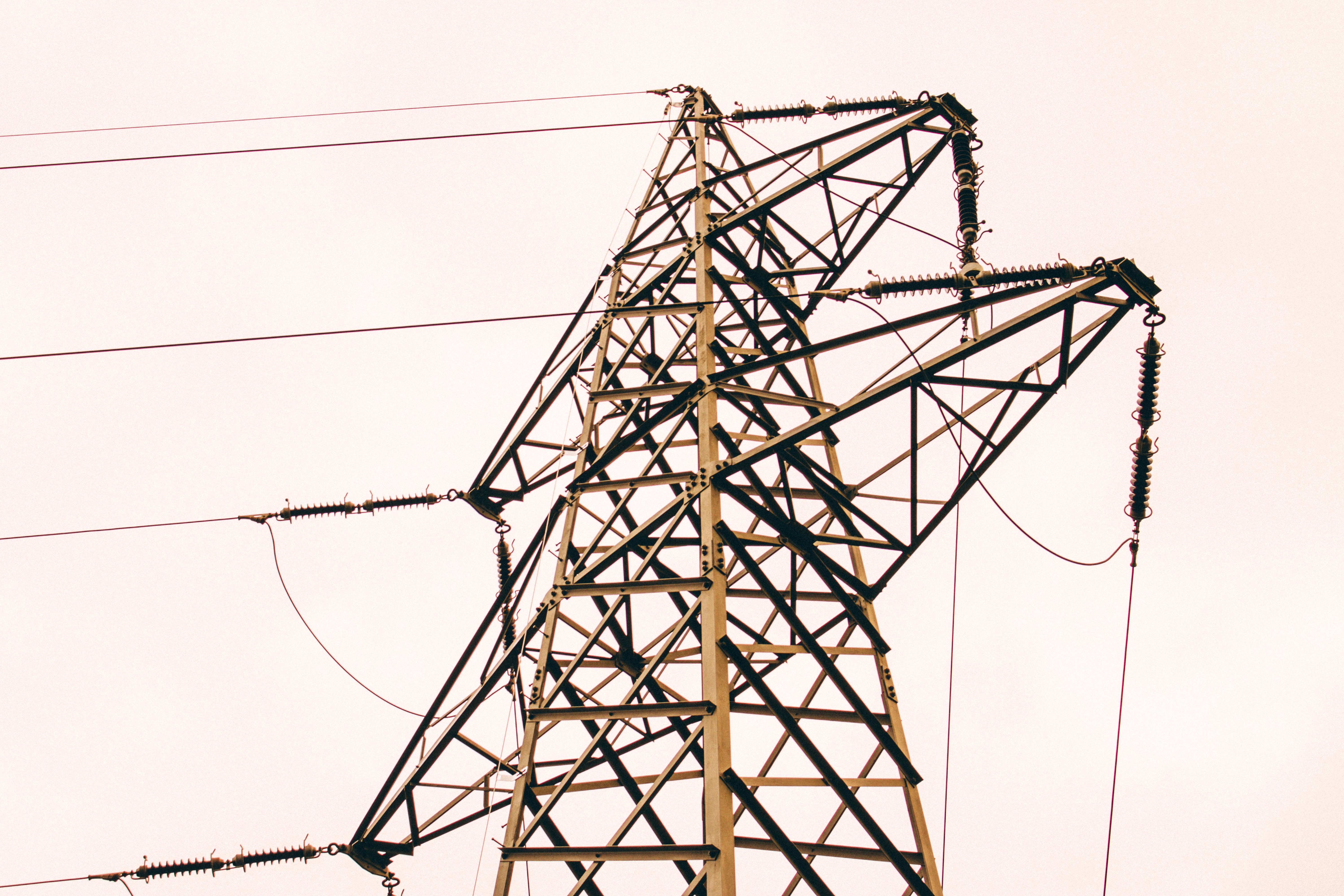 Image of an electricity pylon