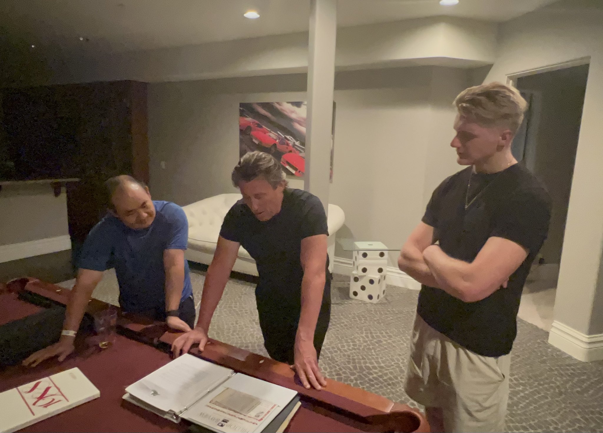 Danny Leibrandt, Andrew Cartwright, and Dennis Yu