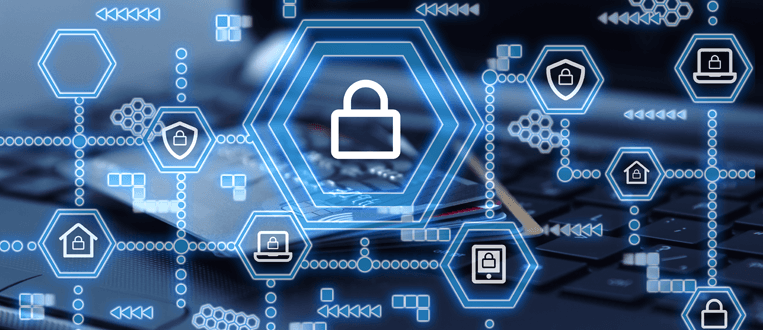 Infographic illustrating steps to protect data from cyberattacks, featuring tips and security measures.