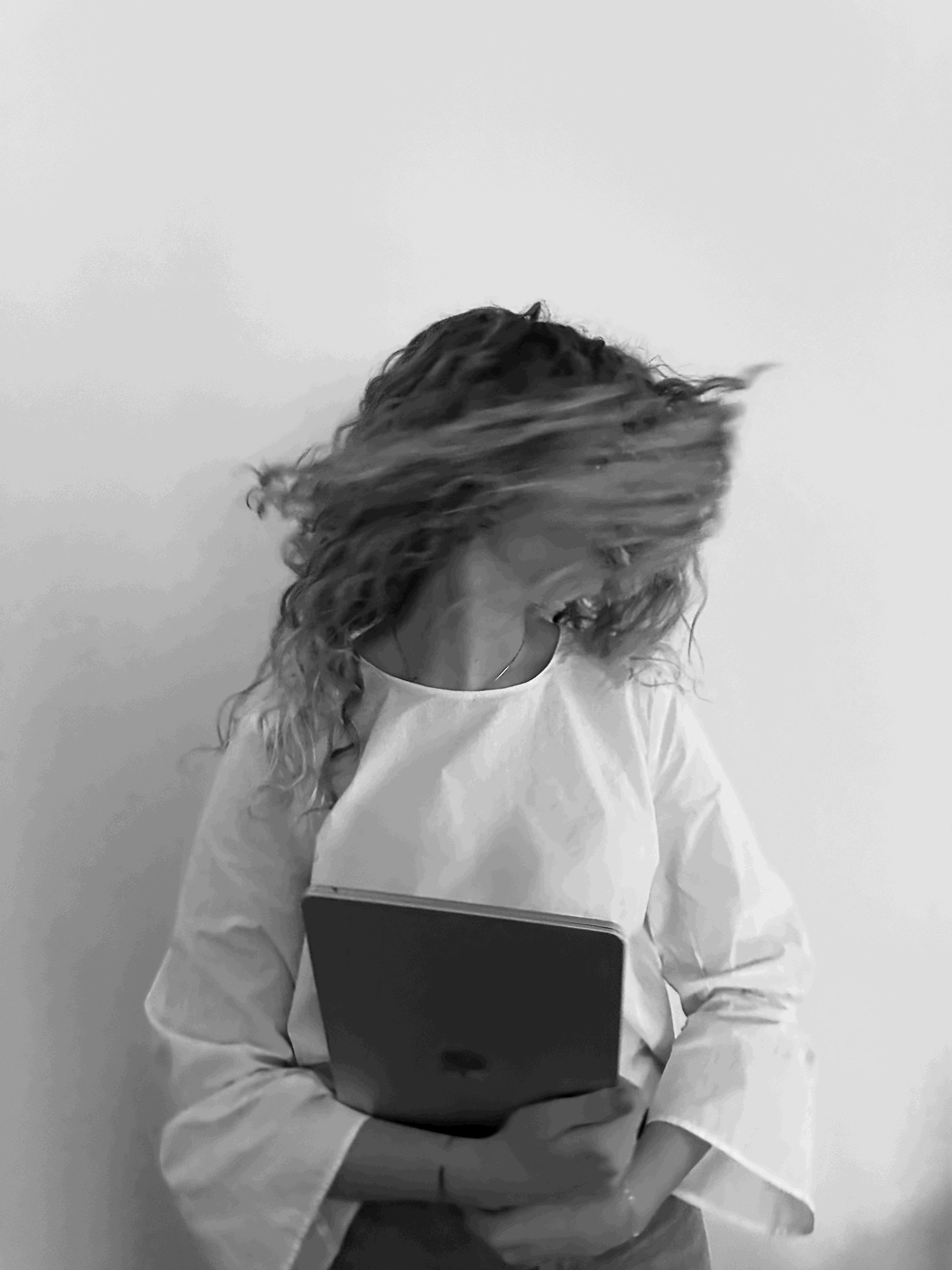 Woman with laptop