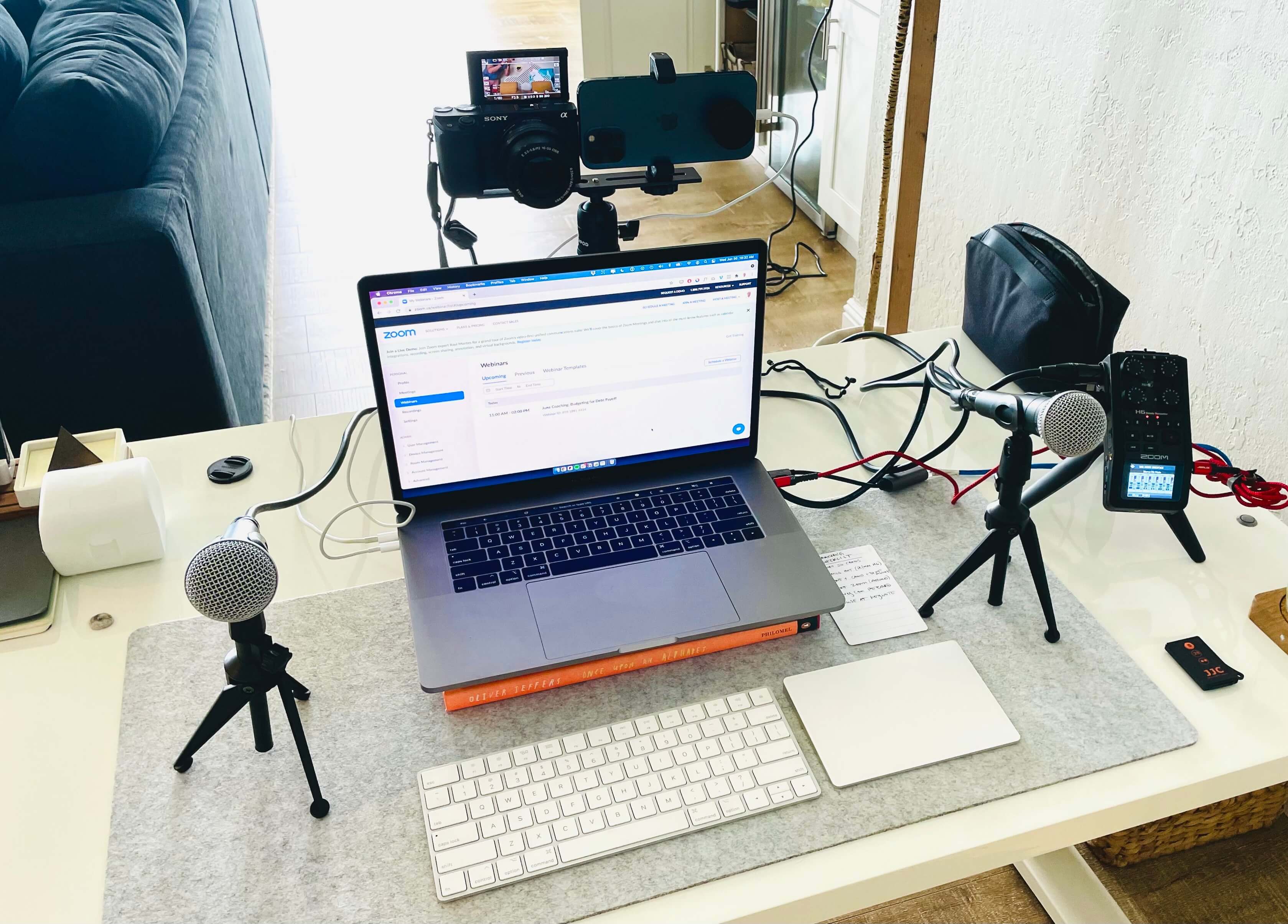 WAIM Coaching Recording Setup