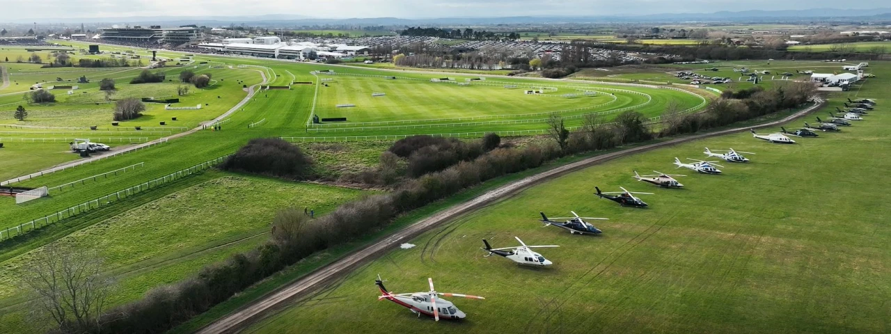 Private Jet Charter and helicopter Charter to the Cheltenham Festival 2026 | Privavia