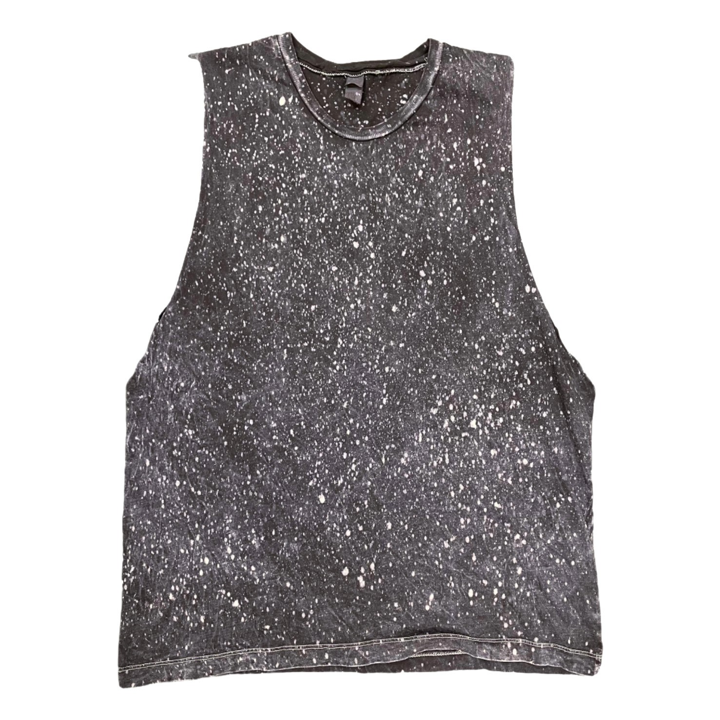bleach splatter tank top