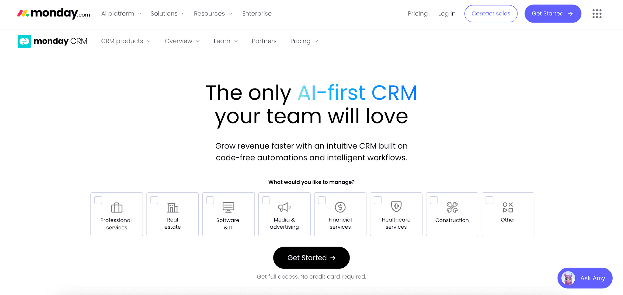 monday CRM