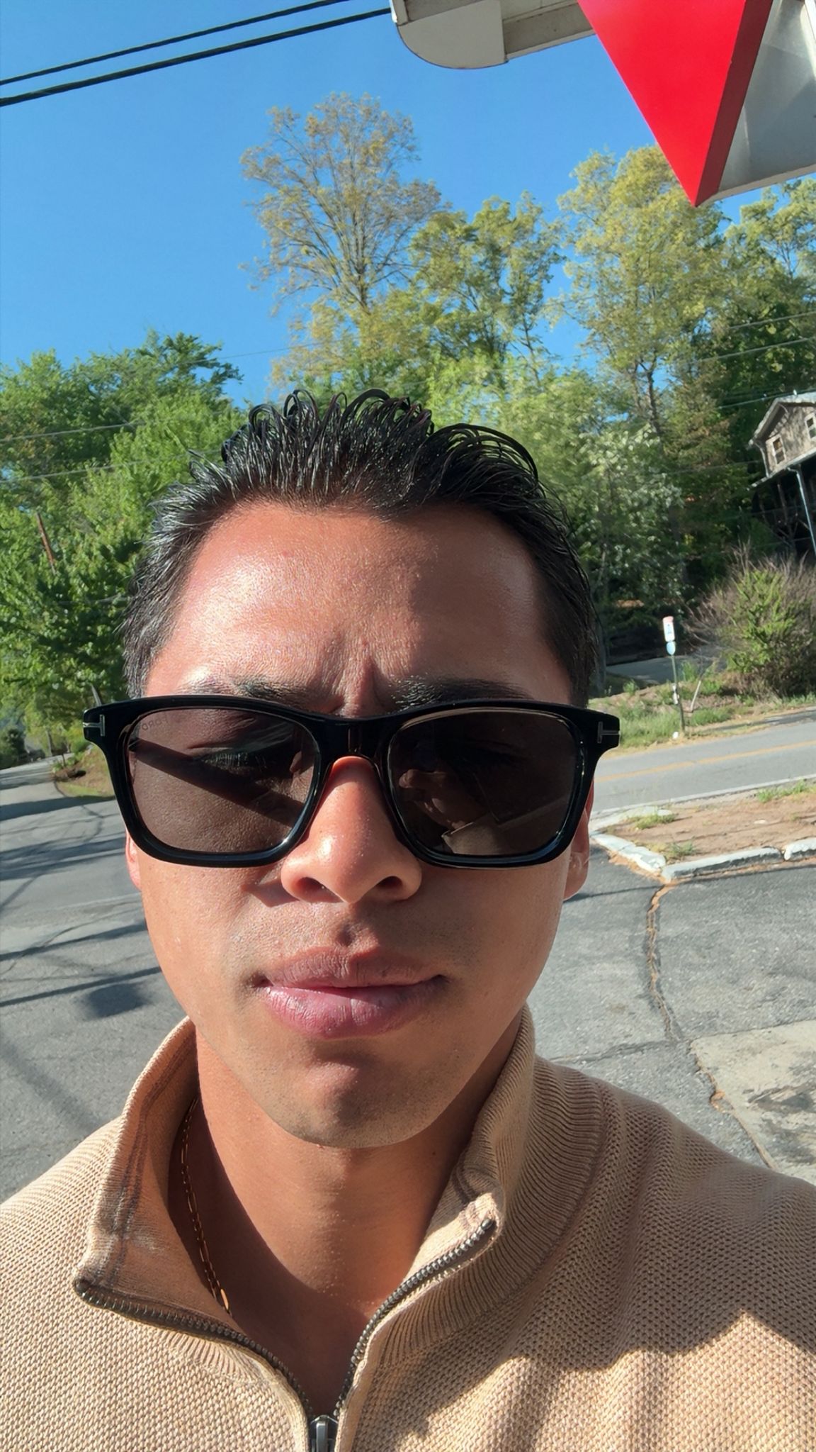 Portrait of portfolio creator – front view