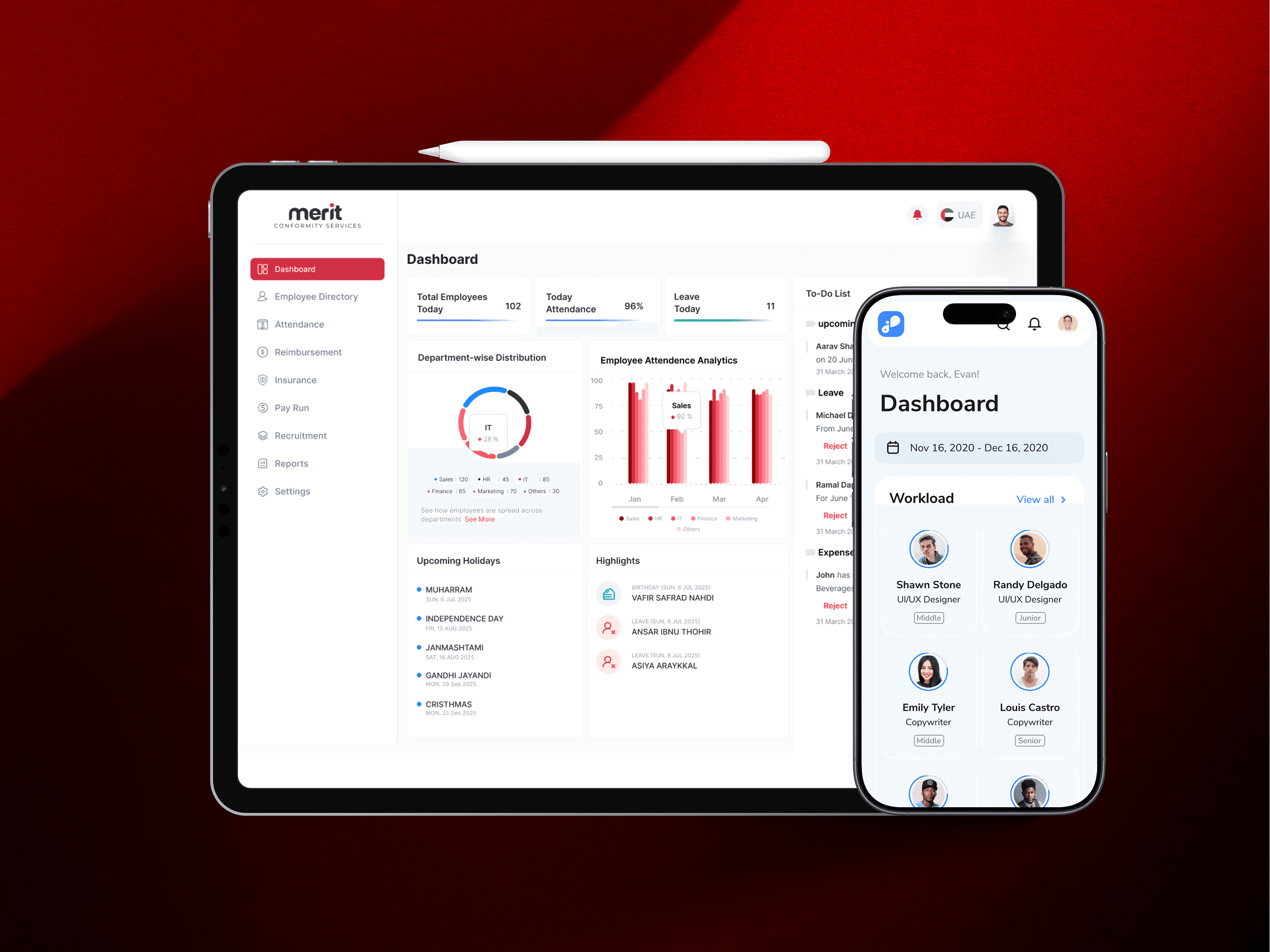AI suggesting actions like "Optimize onboarding flow" and "Raise pricing tier" based on user data.