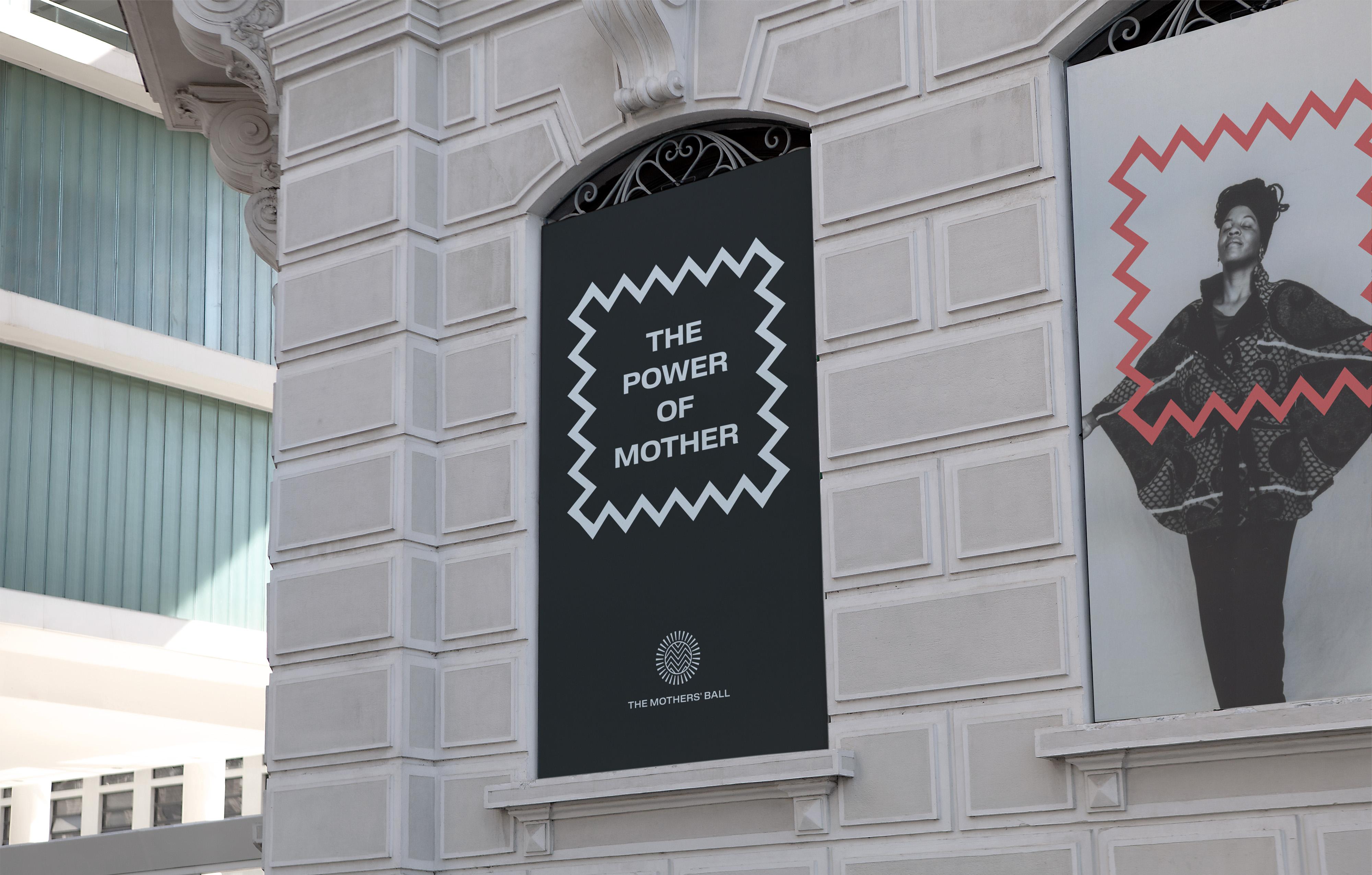 tipota design studio. branding for mothers ball helt at the V & A. celebration of the power of mother