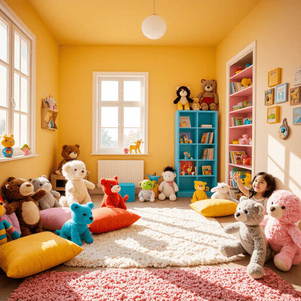 product photography of animal hand puppets