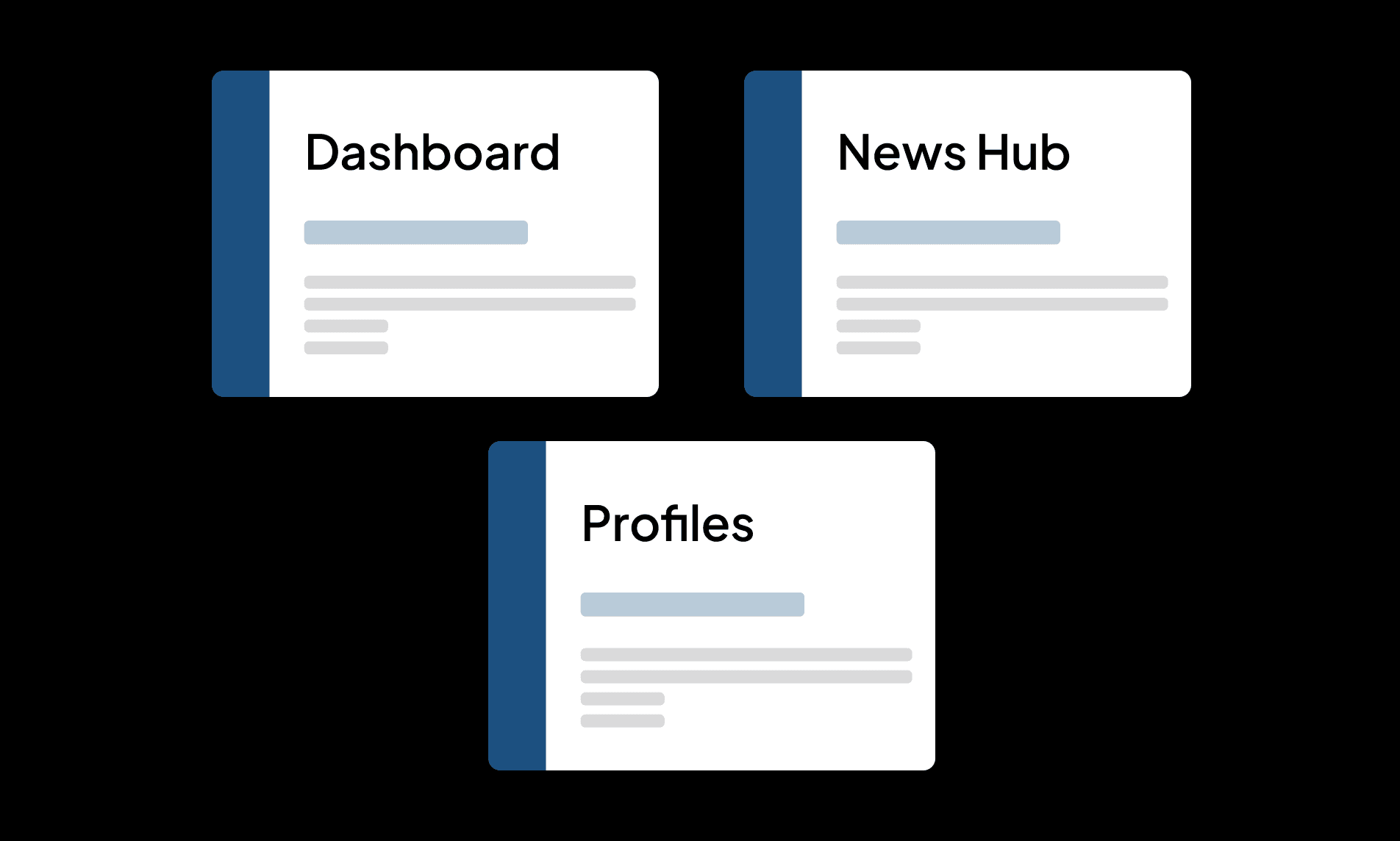 A talent recruiter with a soft smile working on her laptop in the office. The angle is on her face so we can't see what's is on the screen. She is wearing a blazer 