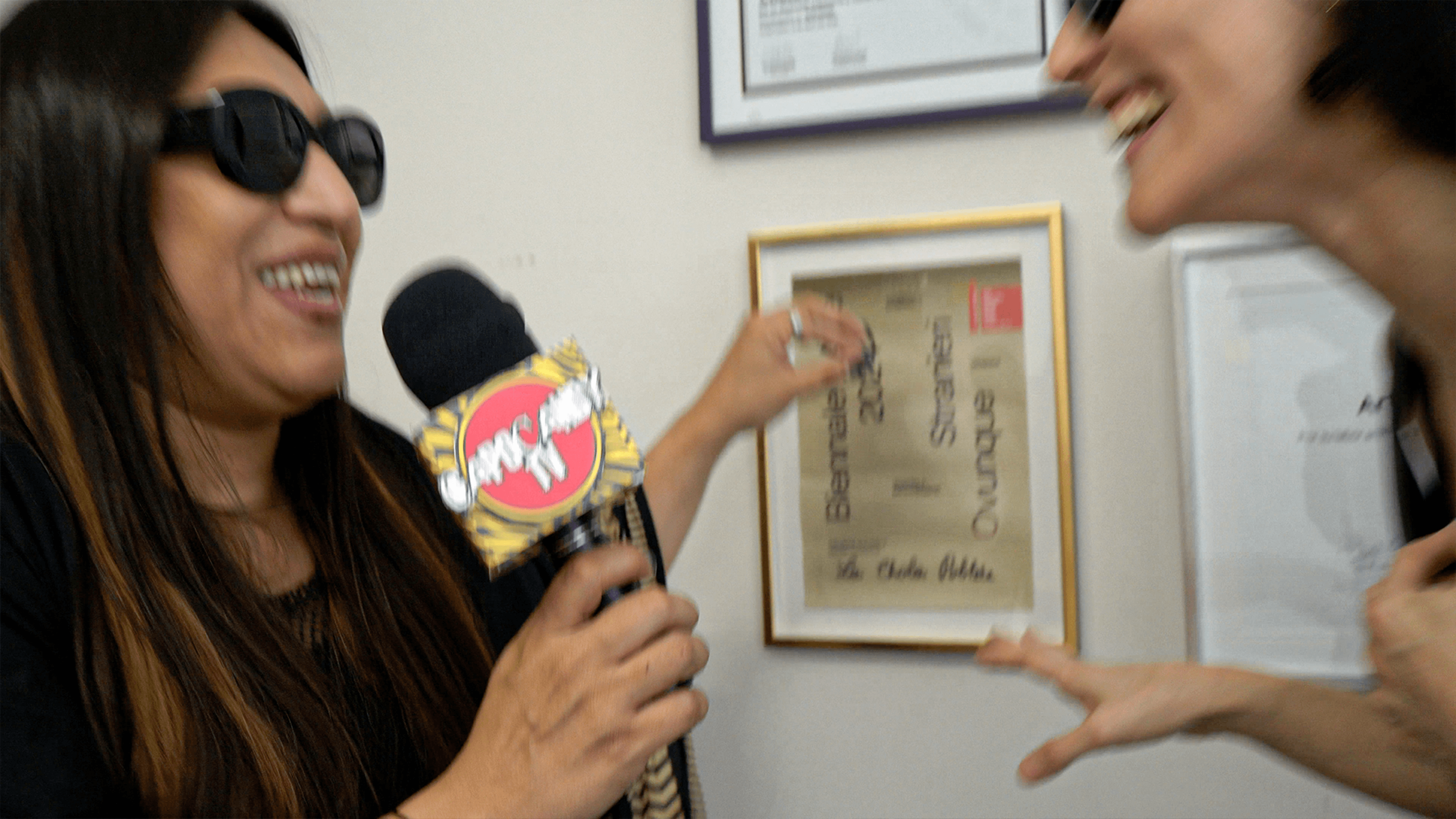 Entrevistando a una artista