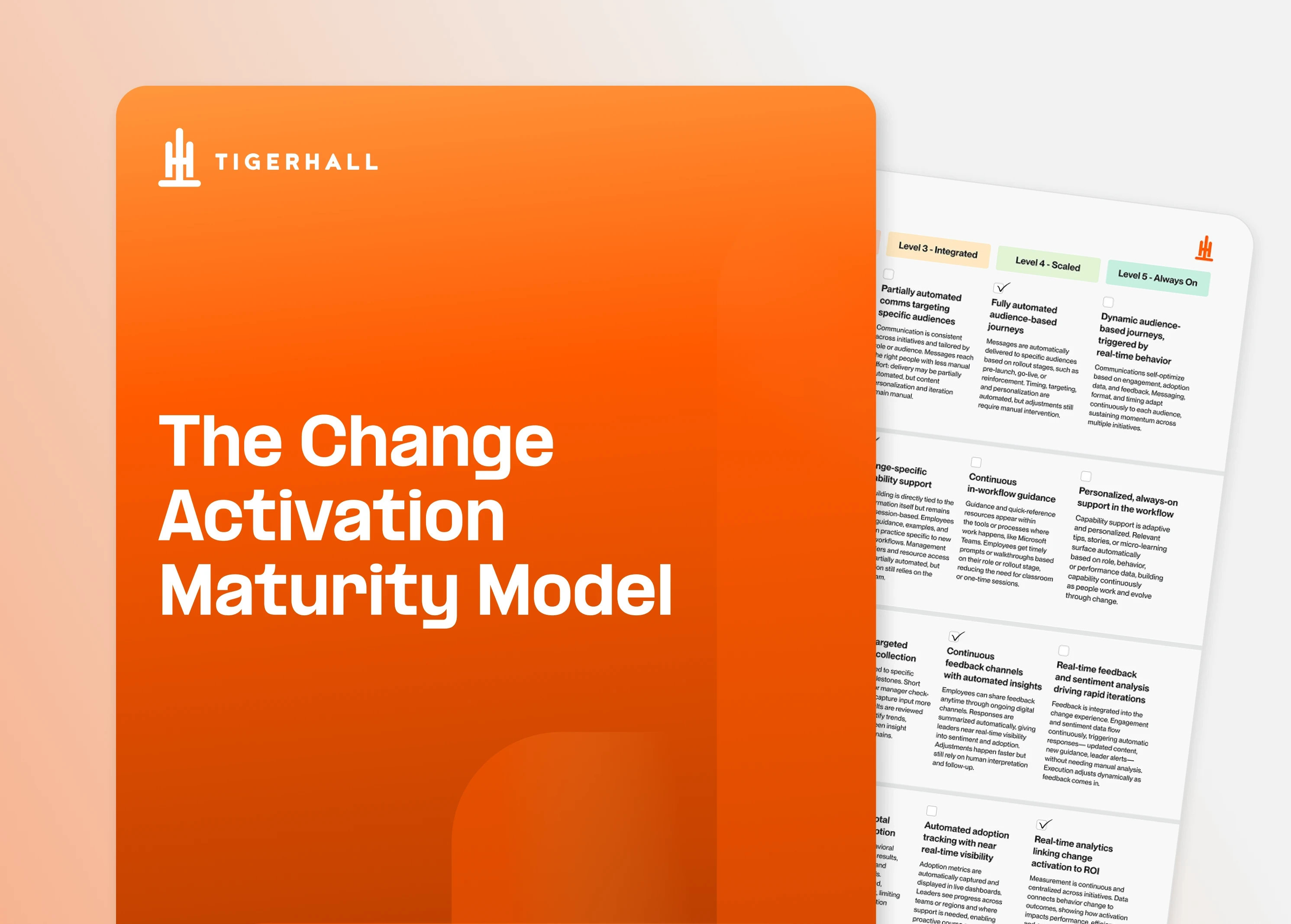 The Change Activation Maturity Model