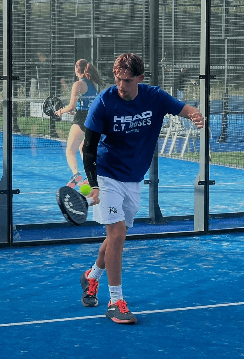 A man with surfboard