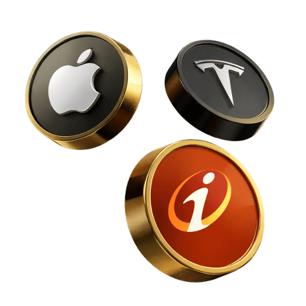 Apple, Tesla, and trading coins