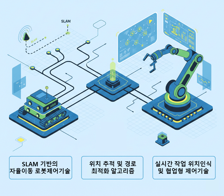 A woman with short, blonde hair and red lipstick is set against an abstract geometric collage of yellow, gray, and red shapes, conveying a modern, artistic vibe.