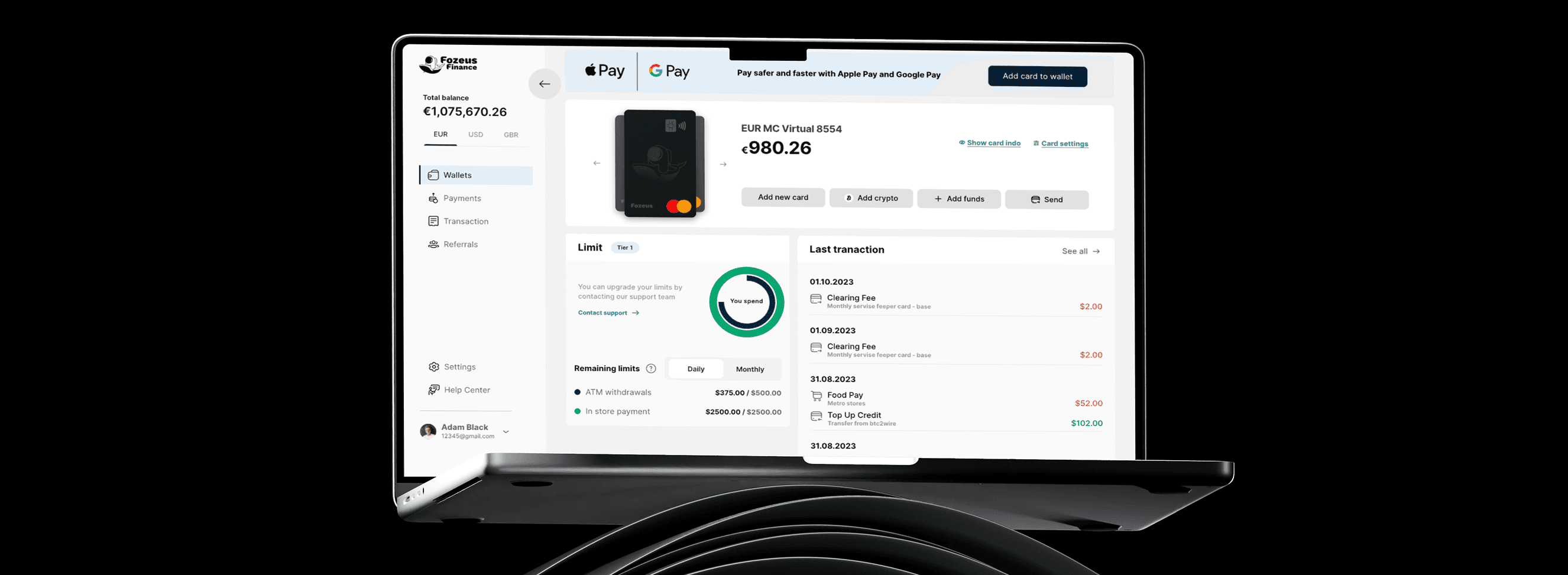 Realione Hero section