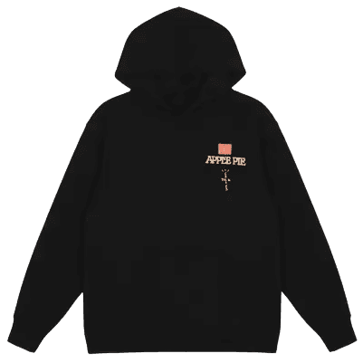 Travis Scott Mcdonald Hoodie - Black