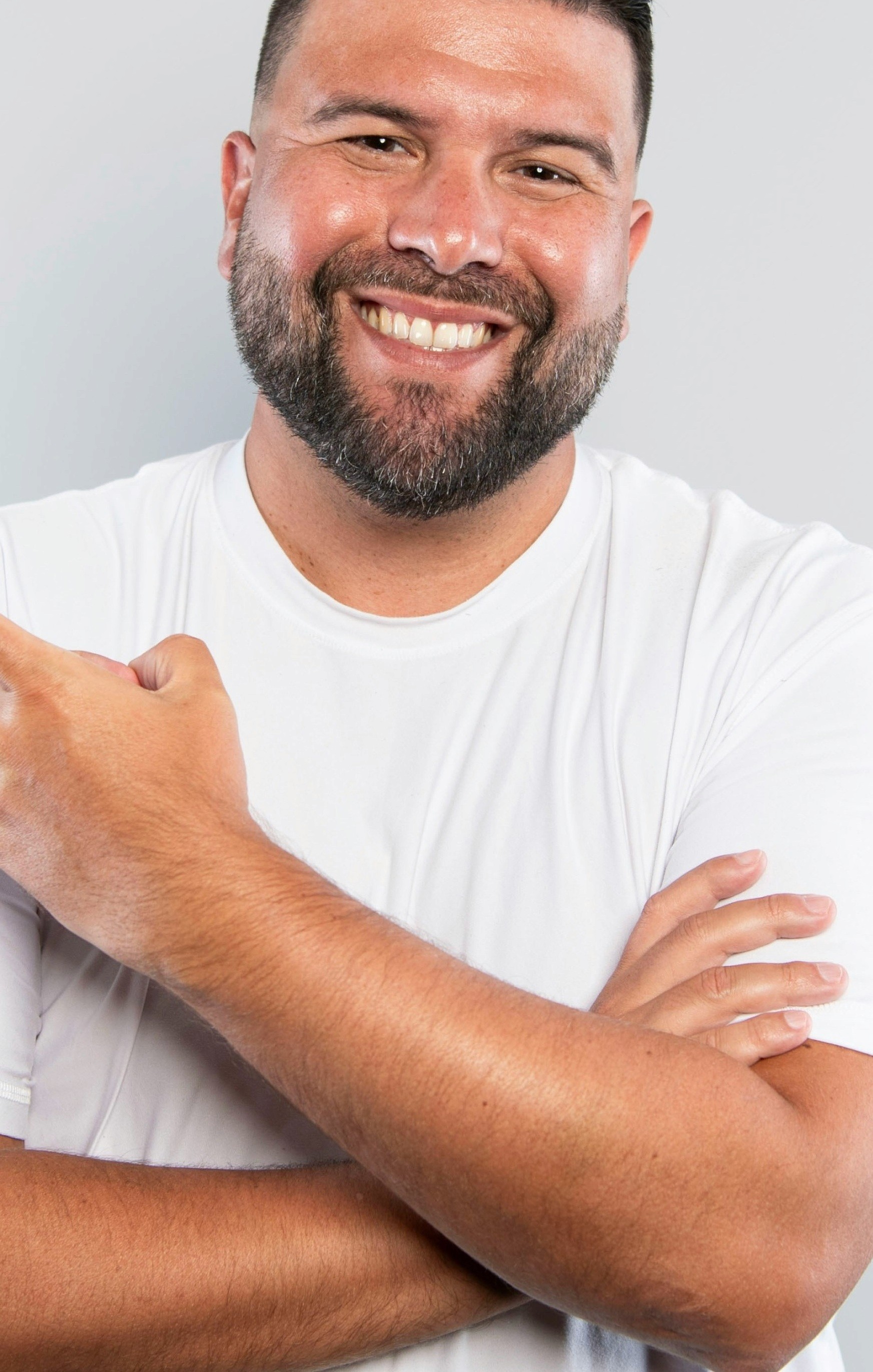 man smiling