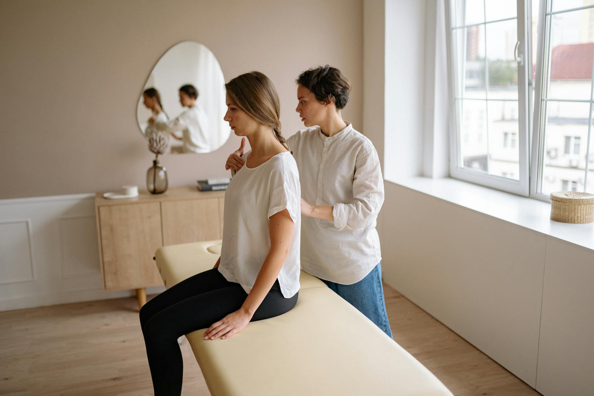 Liege  der Physiotherapie Praxis A. Homburg
