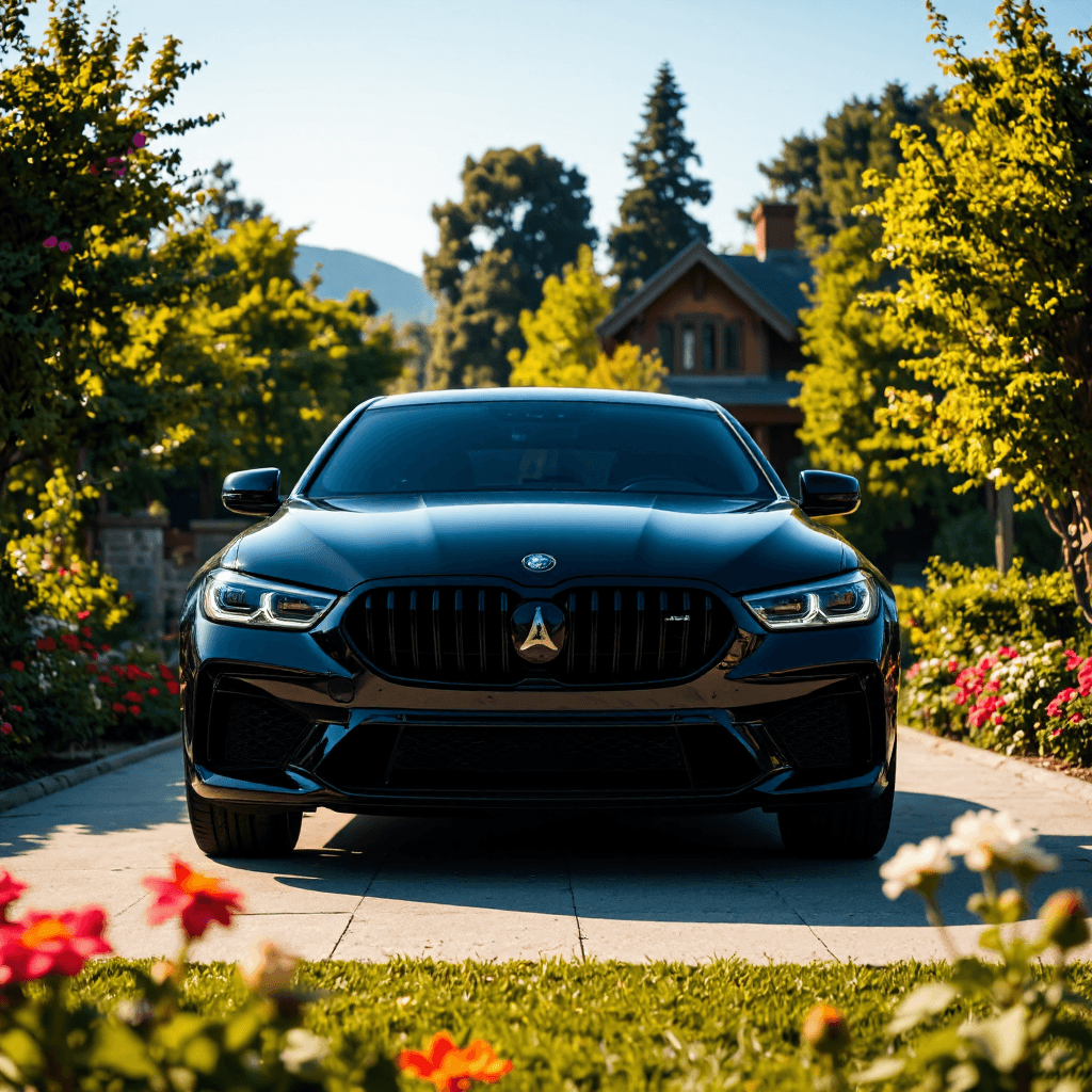 product photography of There is a place outside a house where there are trees all around and it looks very beautiful.