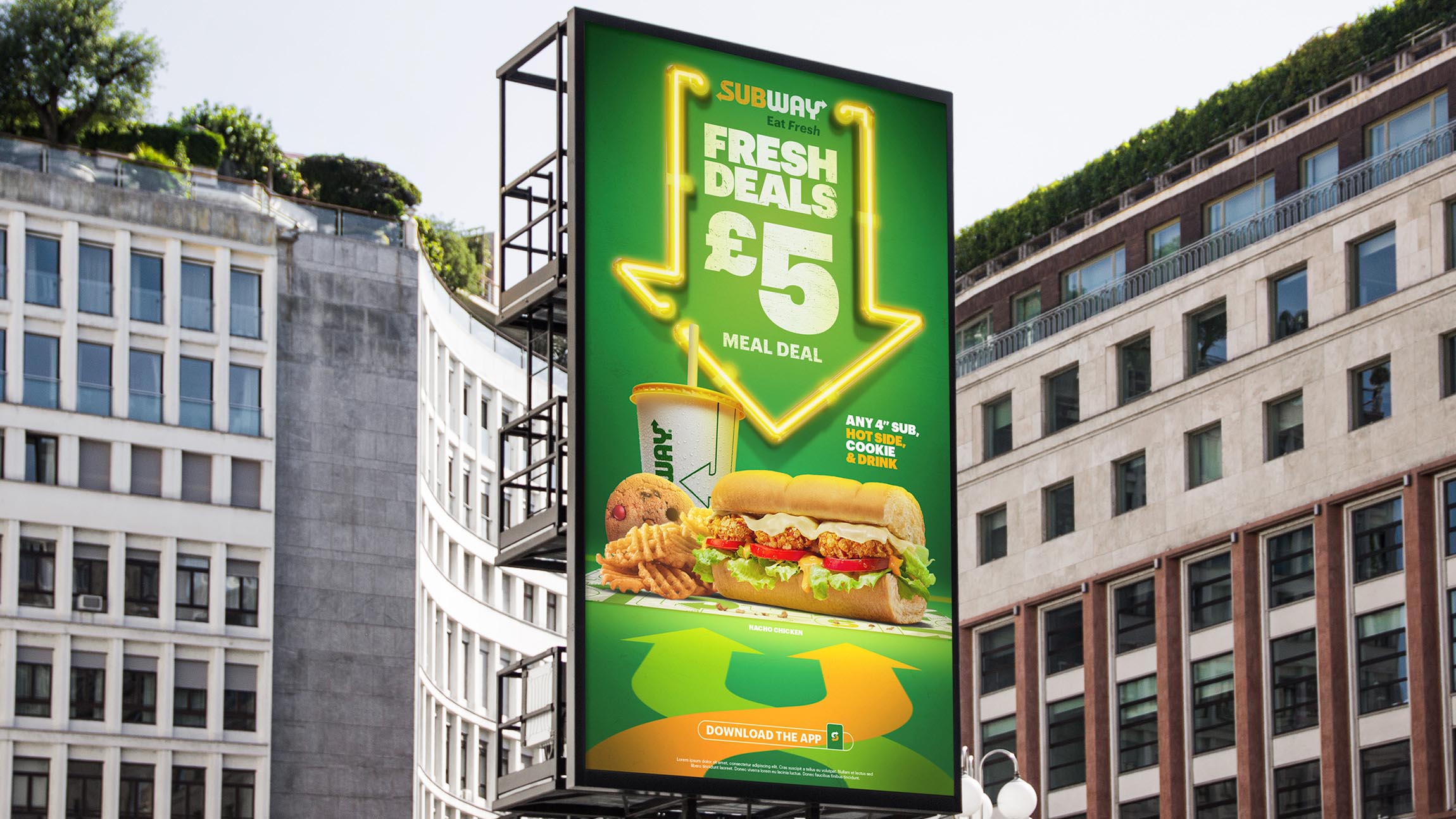 Subway design by UK designer Dan Bailey