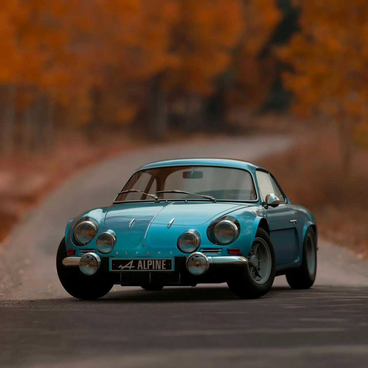 Classic Alpine A110, French racing legend with pure lines and agile soul — restored sustainably for a new generation of enthusiasts.