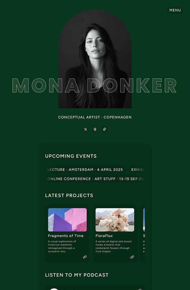 MonaLite Framer Template