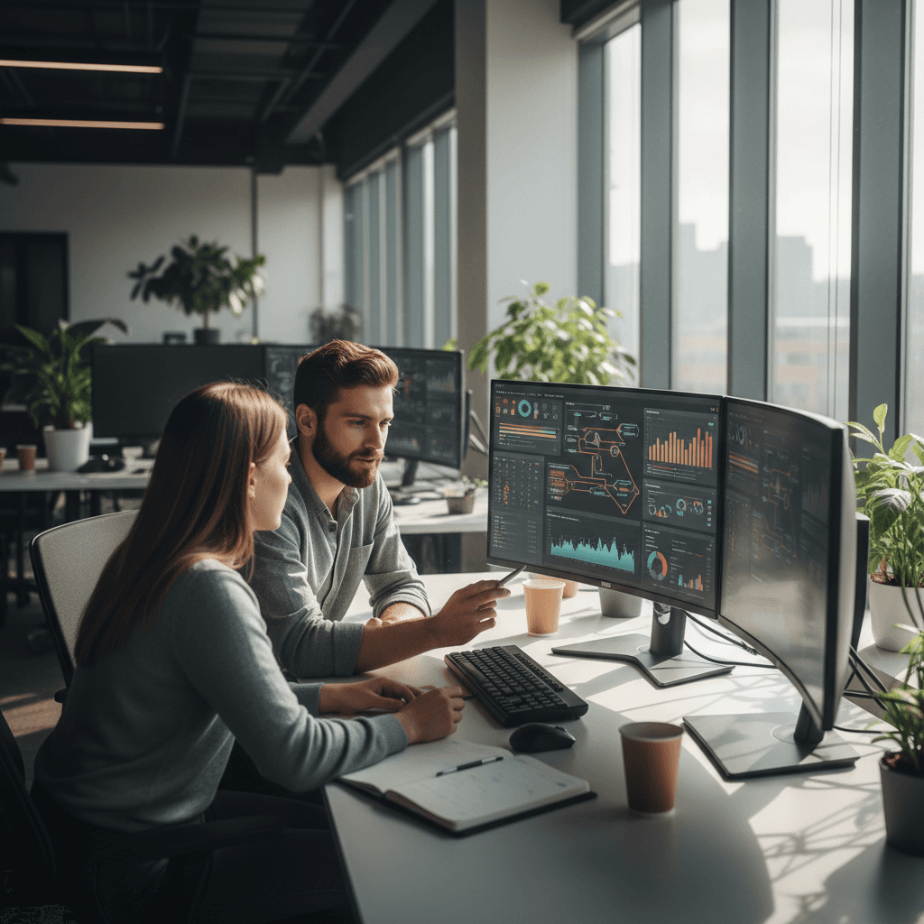 AI startup team building core product and data strategy for how to start an AI company