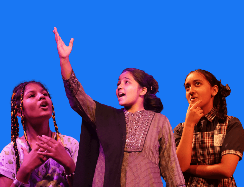 Image of children performing