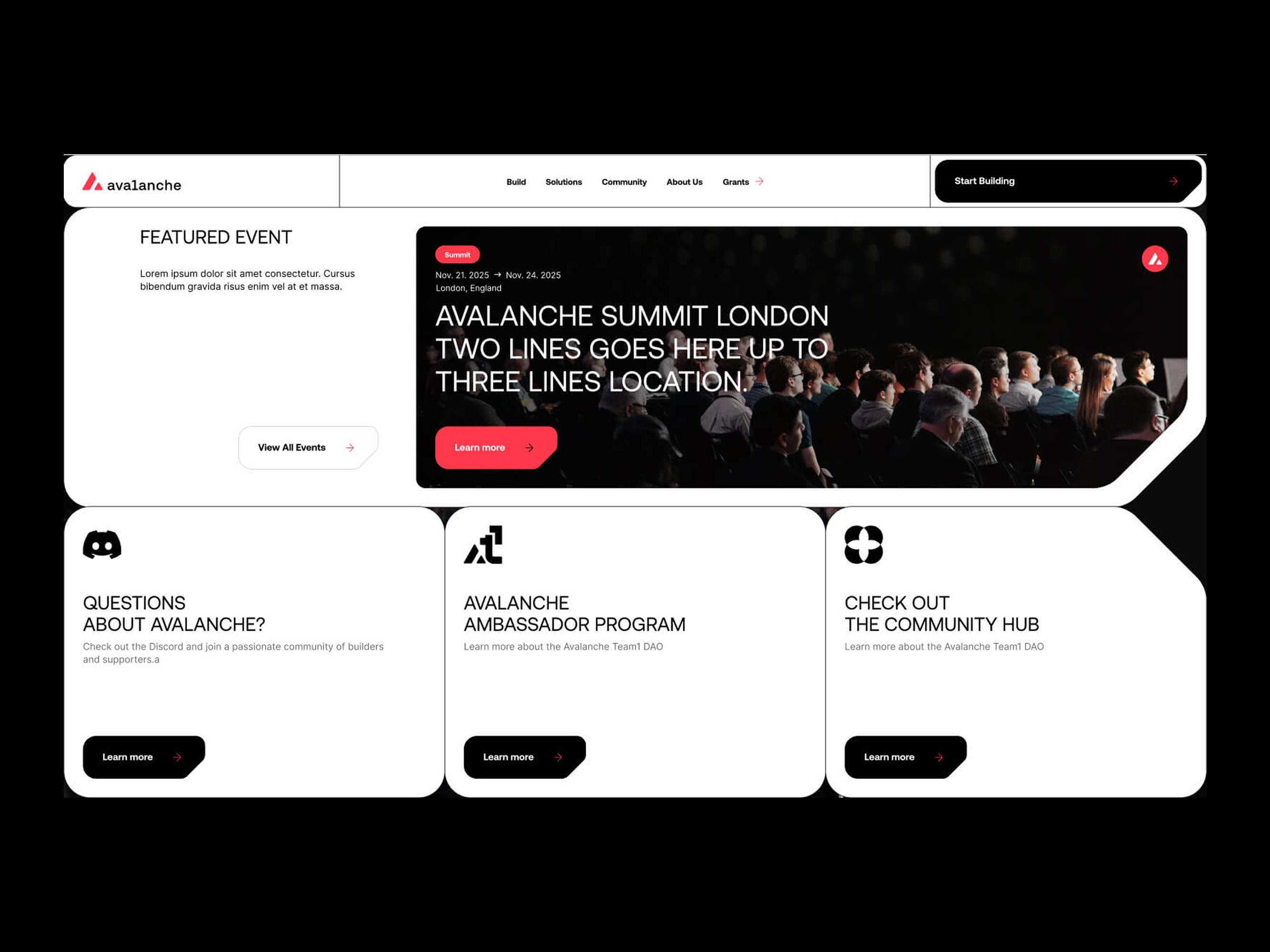 Design Bod - Avalanche - Wondermakers - Website - Award