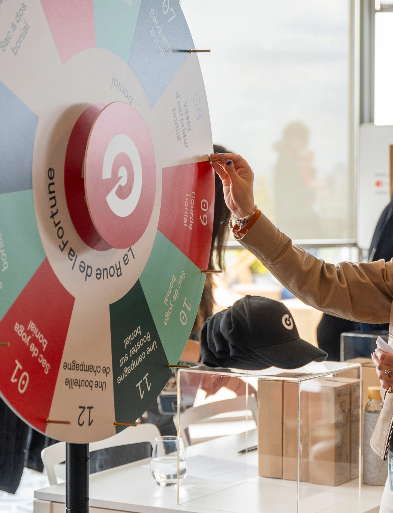 Roue pour le Bonial Customer Meetup