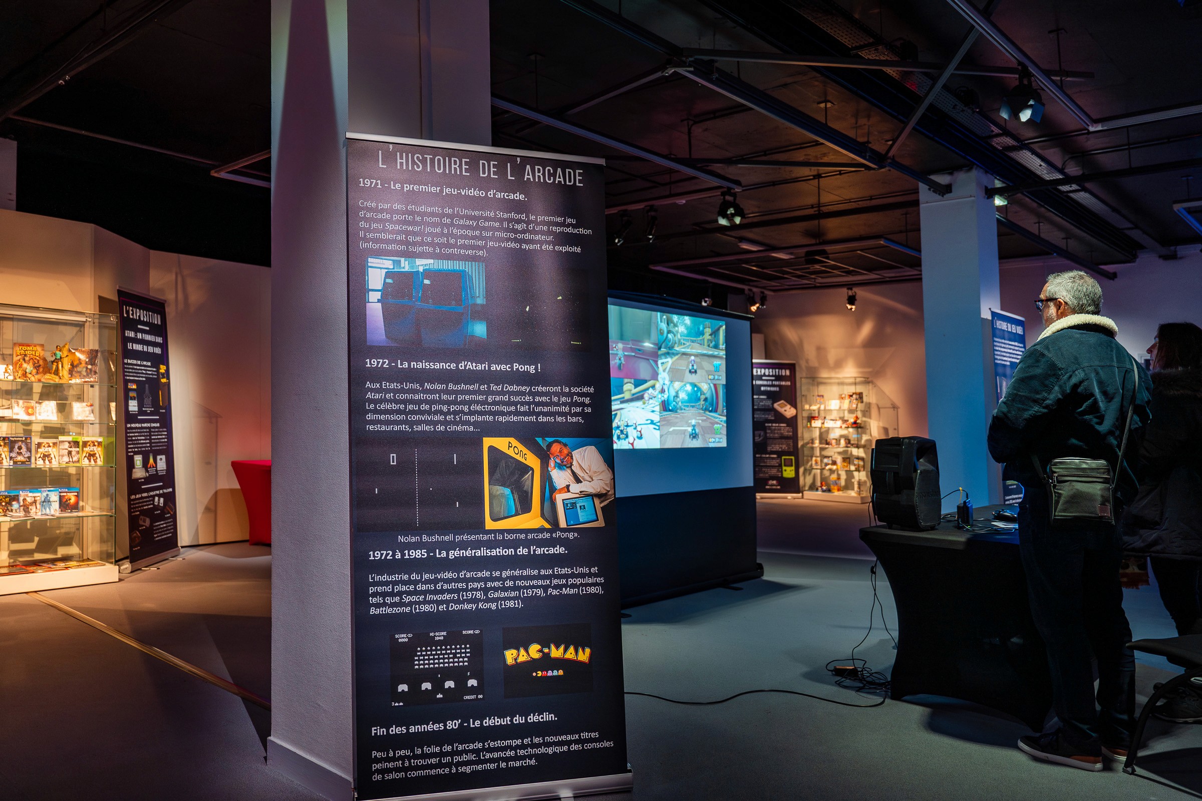 Exposition retrogaming grand angle