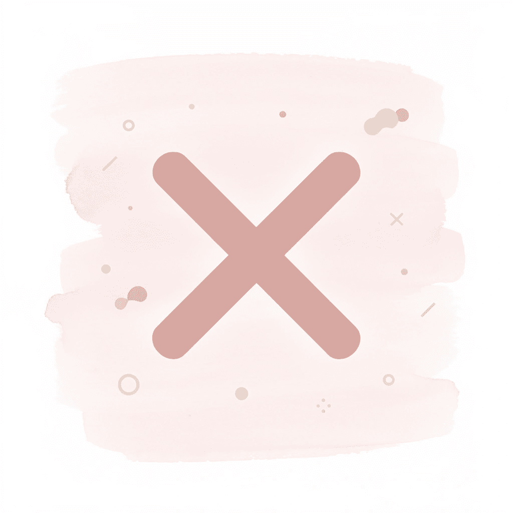 X mark icon representing no minimum SAT score requirement at Columbia